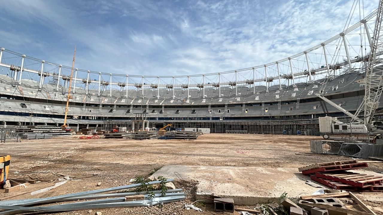 Así está el Nou Mestalla por dentro a 10 meses de su conclusión