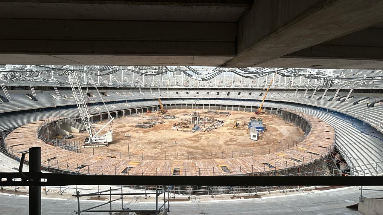 Así está el Nou Mestalla por dentro a 10 meses de su conclusión