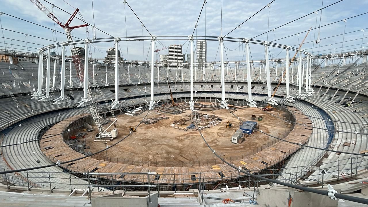 Así está el Nou Mestalla por dentro a 10 meses de su conclusión