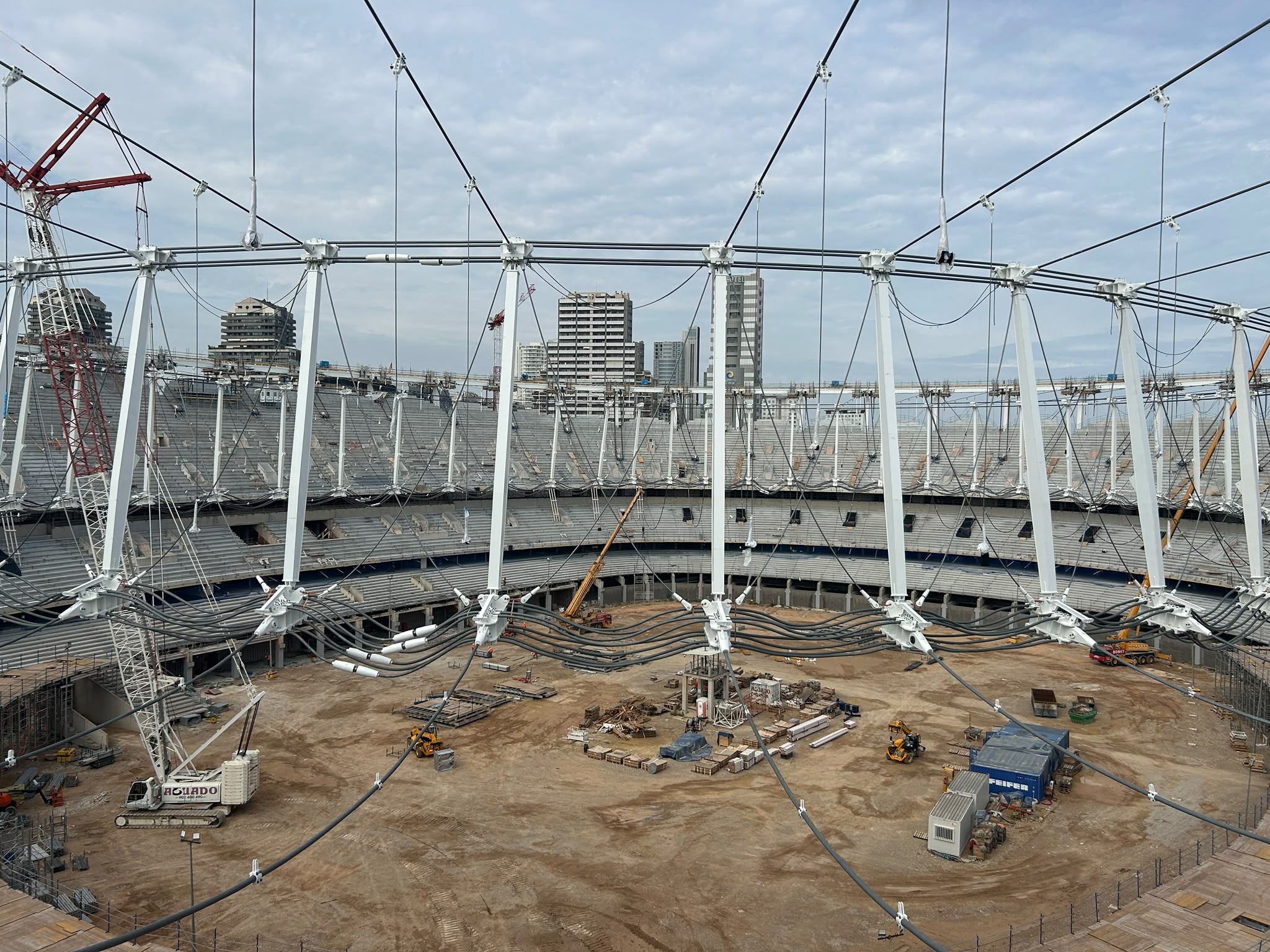 Así está el Nou Mestalla por dentro a 10 meses de su conclusión
