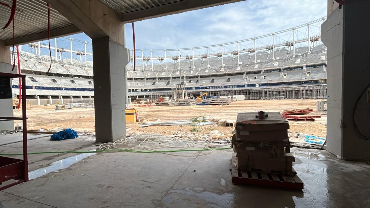 Así está el Nou Mestalla por dentro a 10 meses de su conclusión