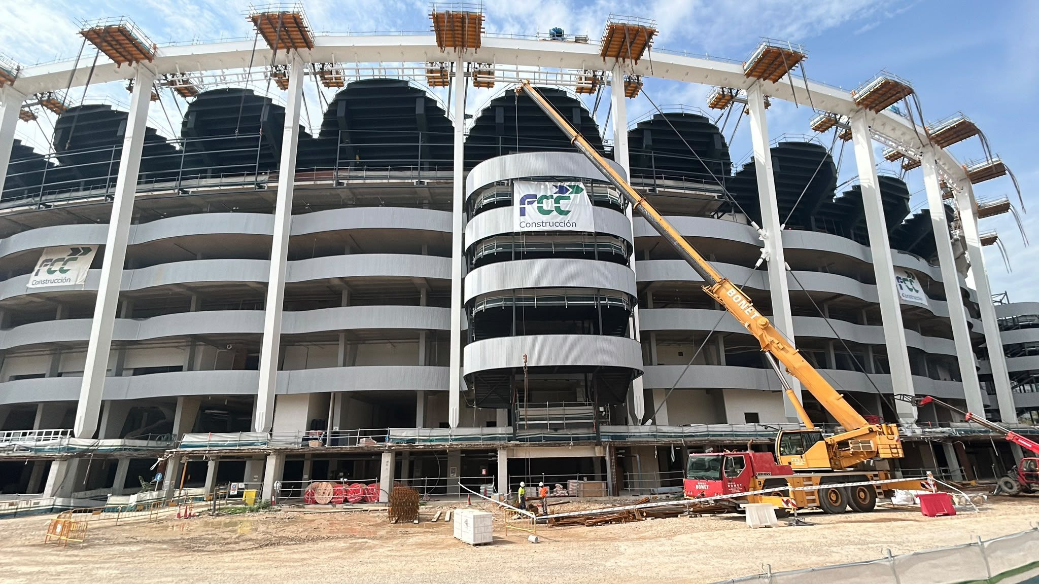 Así está el Nou Mestalla por dentro a 10 meses de su conclusión