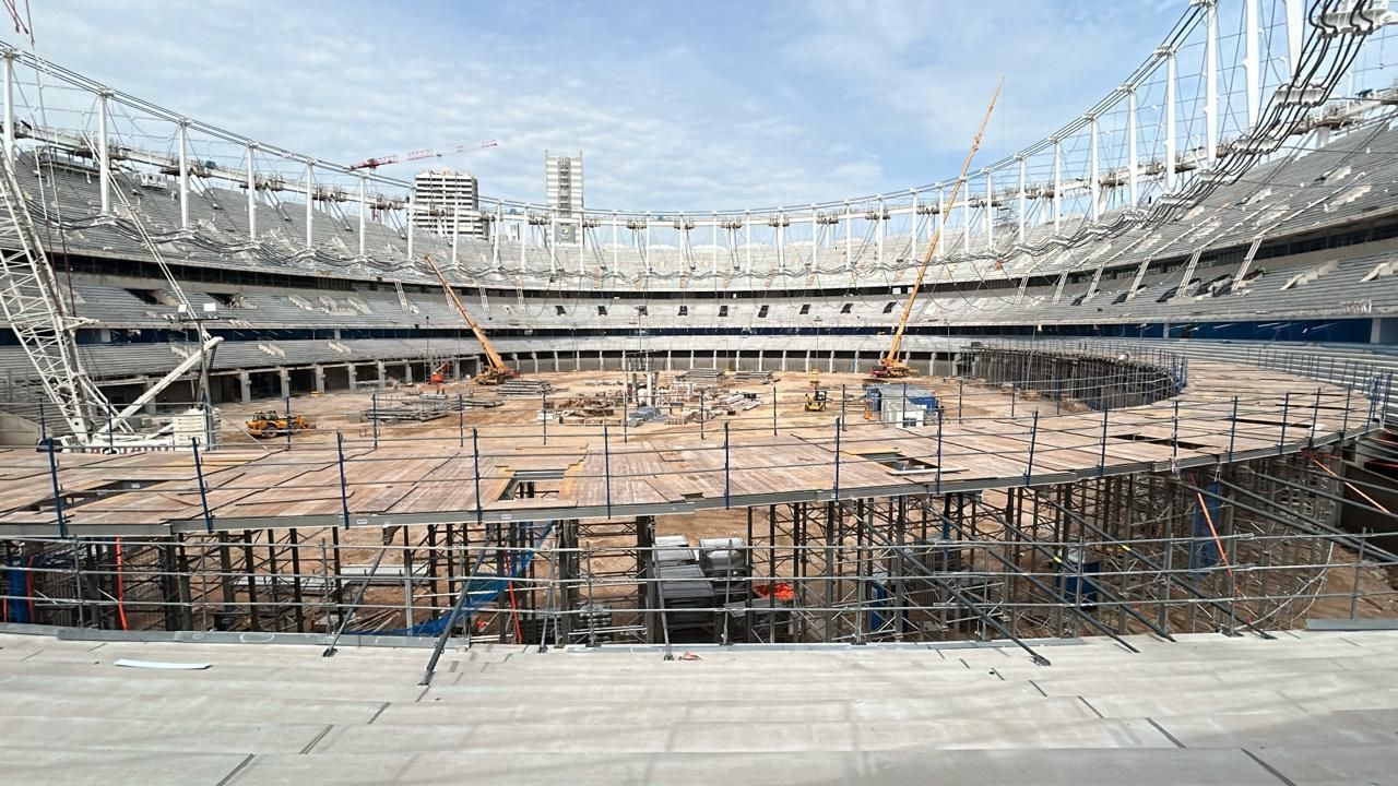 Así está el Nou Mestalla por dentro a 10 meses de su conclusión