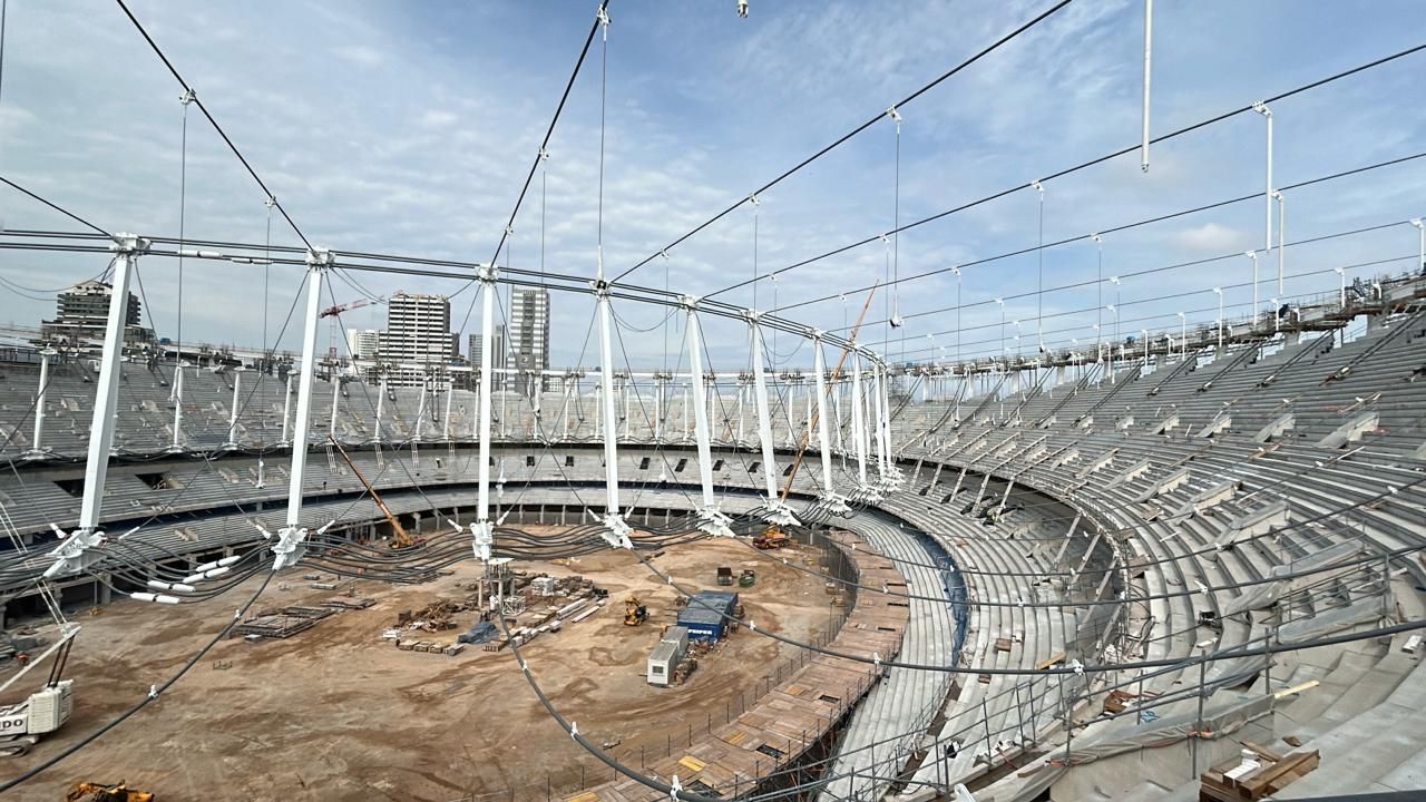 Así está el Nou Mestalla por dentro a 10 meses de su conclusión