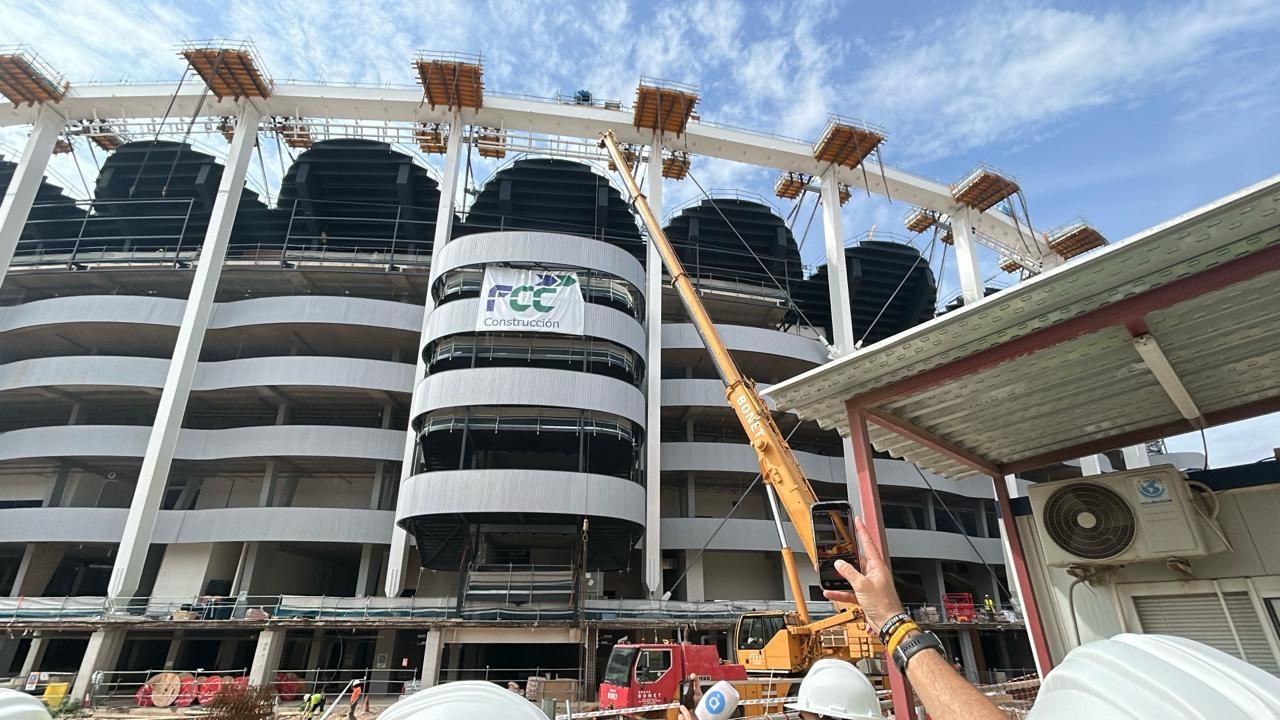 Así está el Nou Mestalla por dentro a 10 meses de su conclusión