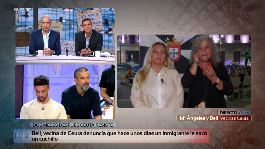 Una vecina ceutí denuncia haber sido amenazada con un cuchillo y muestra su apoyo a Ana Vázquez tras la polémica: "No llevaba un spray pero ahora sí"