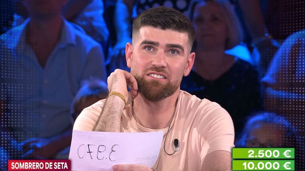 Dani, de Valencia, se la juega con los números de su suegra en ‘¡Allá tú!’: “No tengo ninguna sensación, pero vamos a triturar”