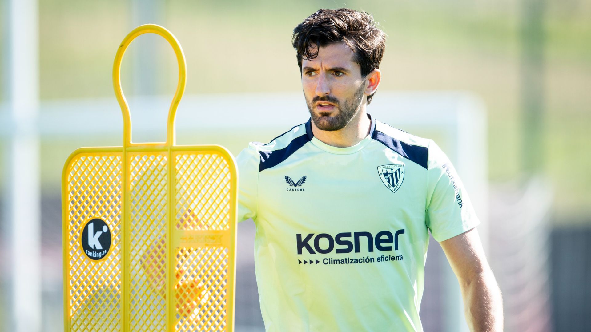 Dani Vivian en un entrenamiento