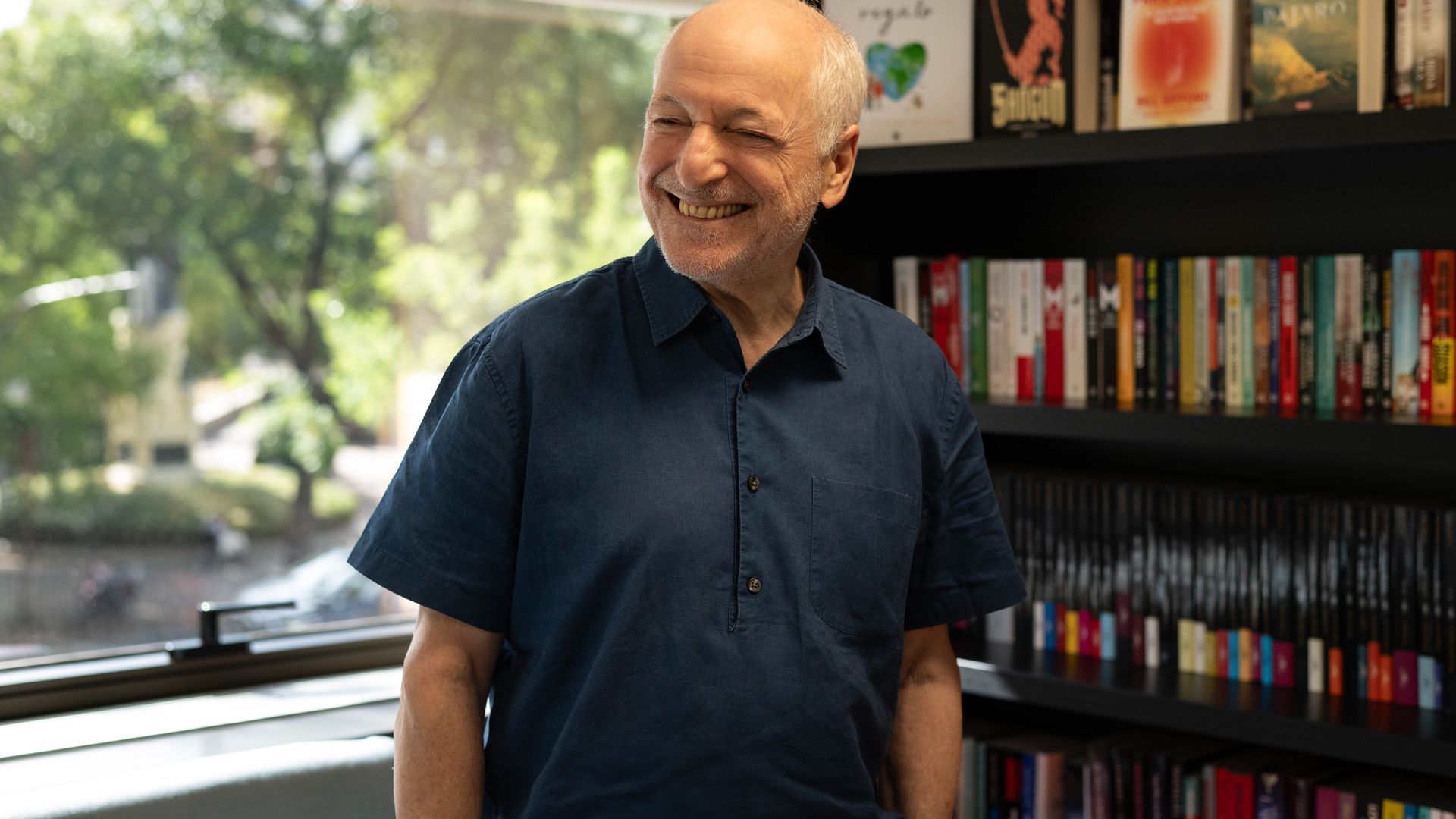 El escritor André Aciman, en Madrid El escritor André Aciman, en Madrid