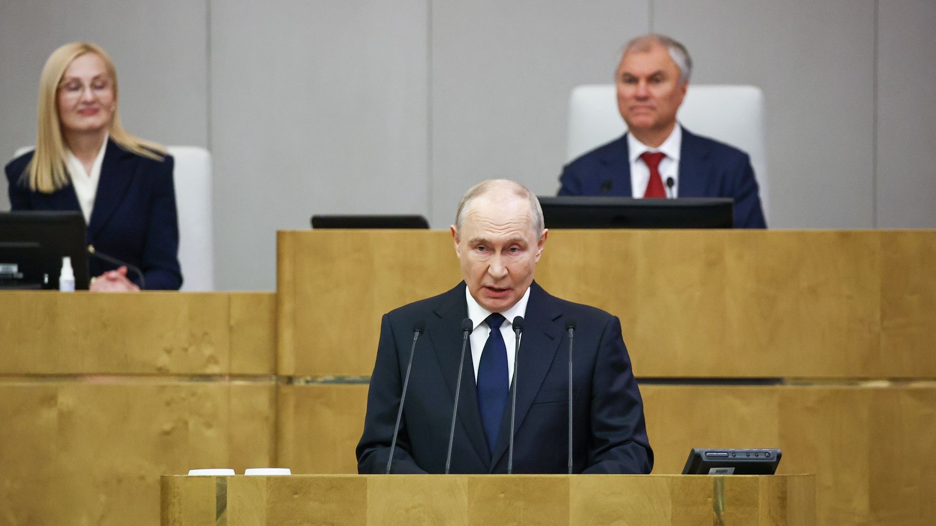 El presidente de Rusia, Vladimir Putin El presidente de Rusia, Vladimir Putin