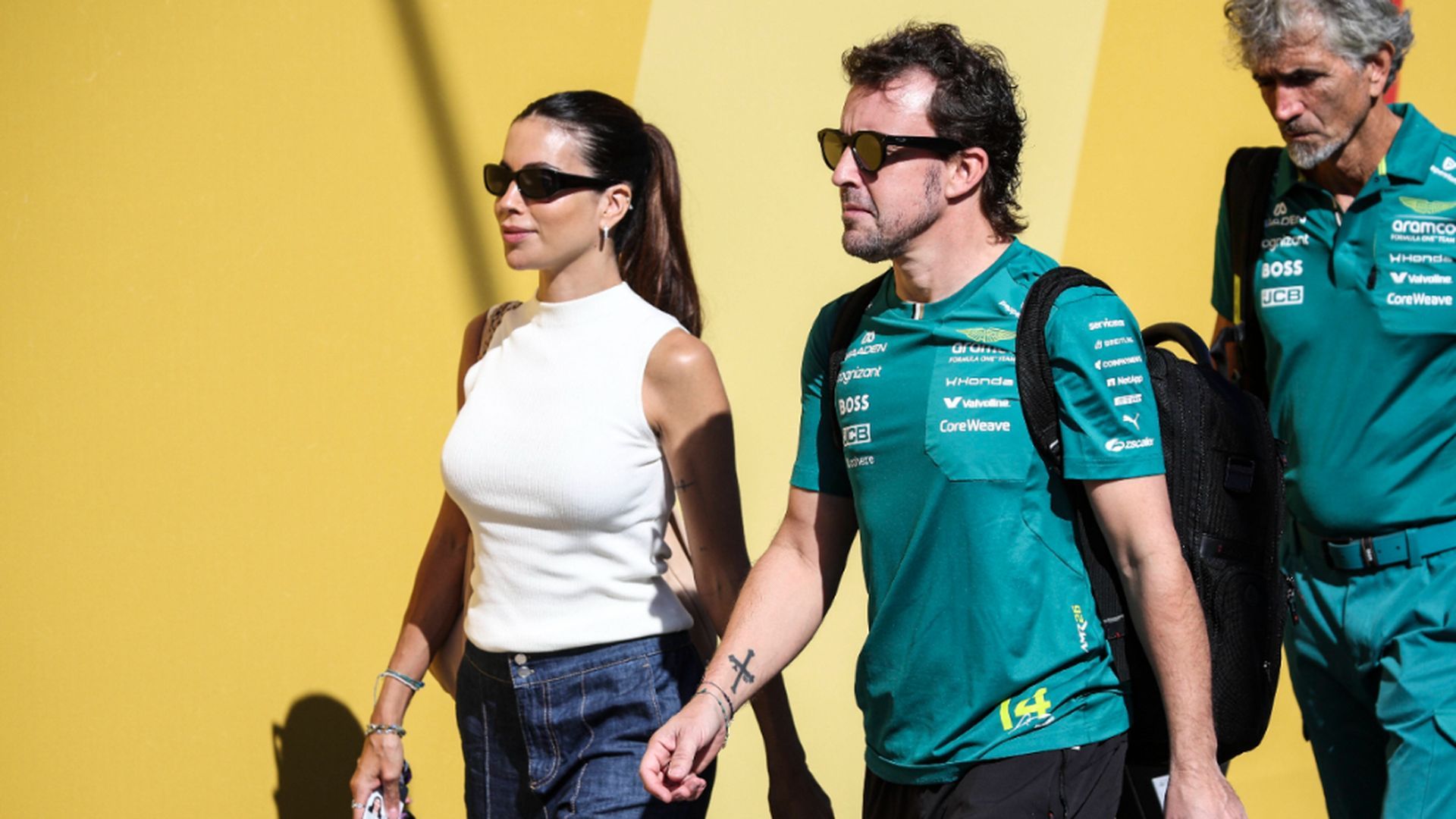 Fernando Alonso, en el Madring Fernando Alonso, en el Madring