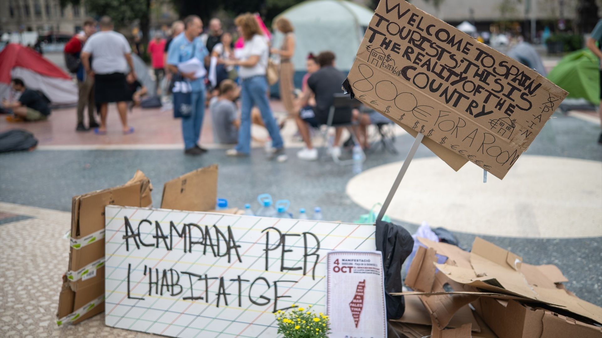 Las protestas por la vivienda se extienden por toda España: de Madrid a Barcelona, Sevilla y Canarias