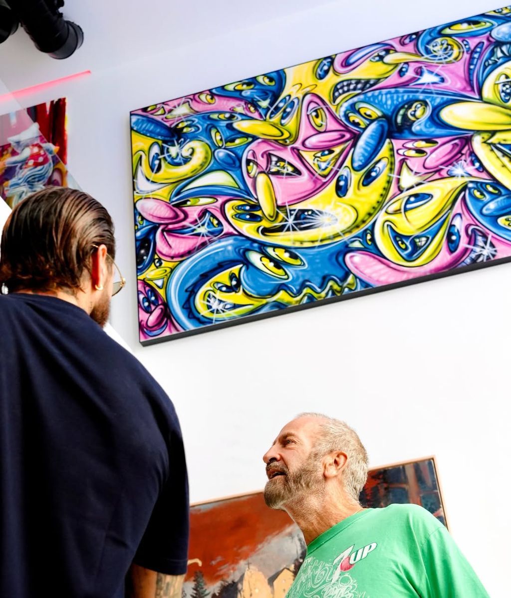 La obra de Kenny Scharf en casa de Sergio Ramos