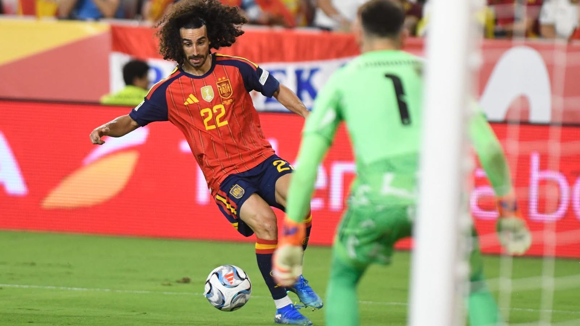 Marc Cucurella, en el España - Croacia Marc Cucurella, en el España - Croacia