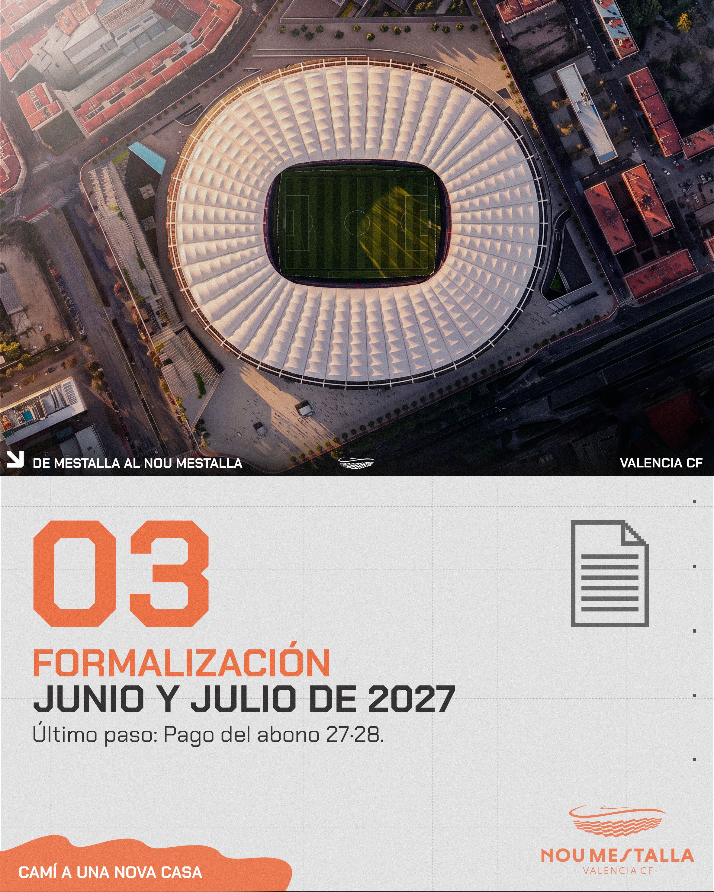 Traslado al Nou Mestalla