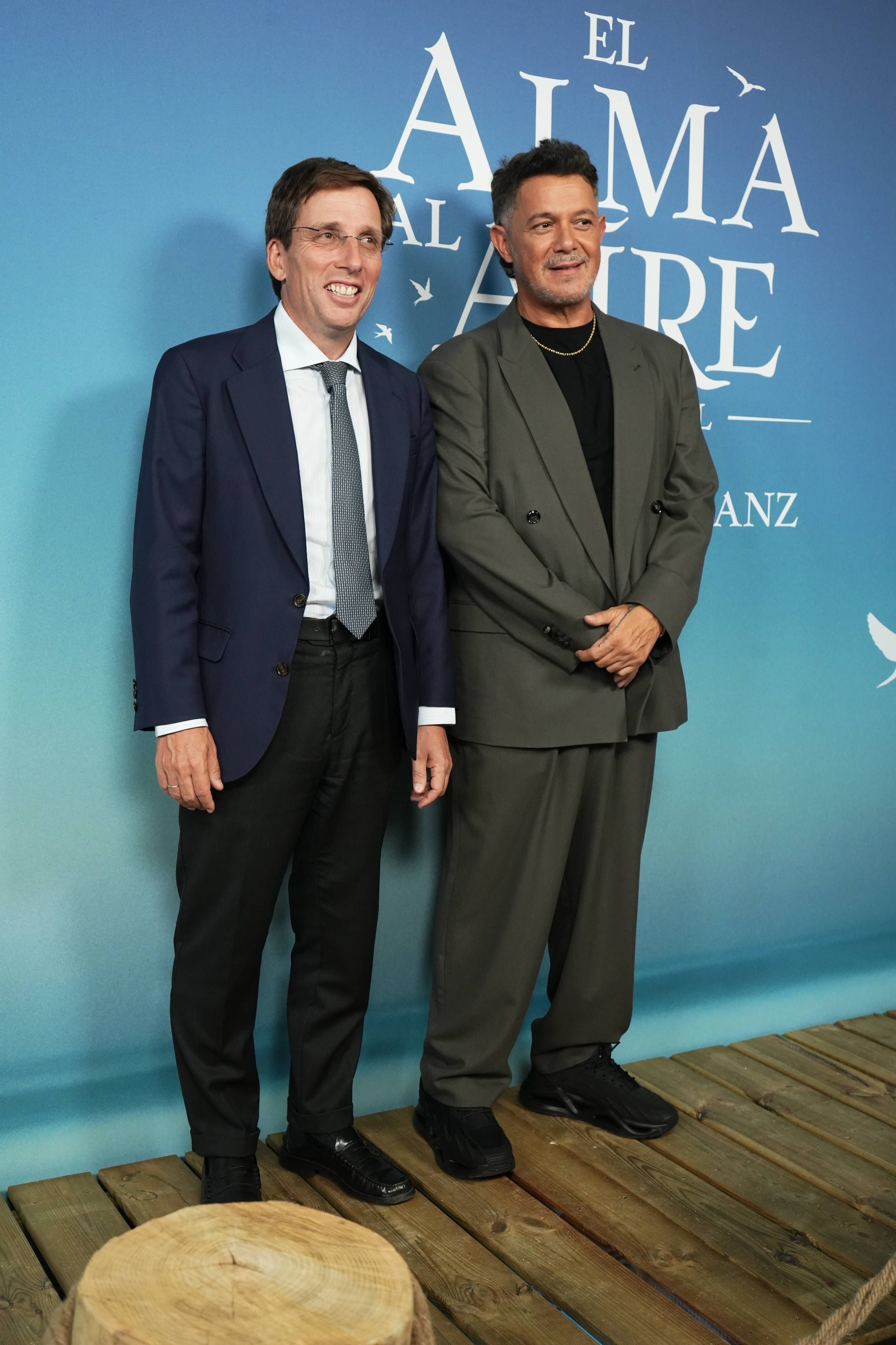 Alejandro Sanz y José Luis Martínez-Almeida