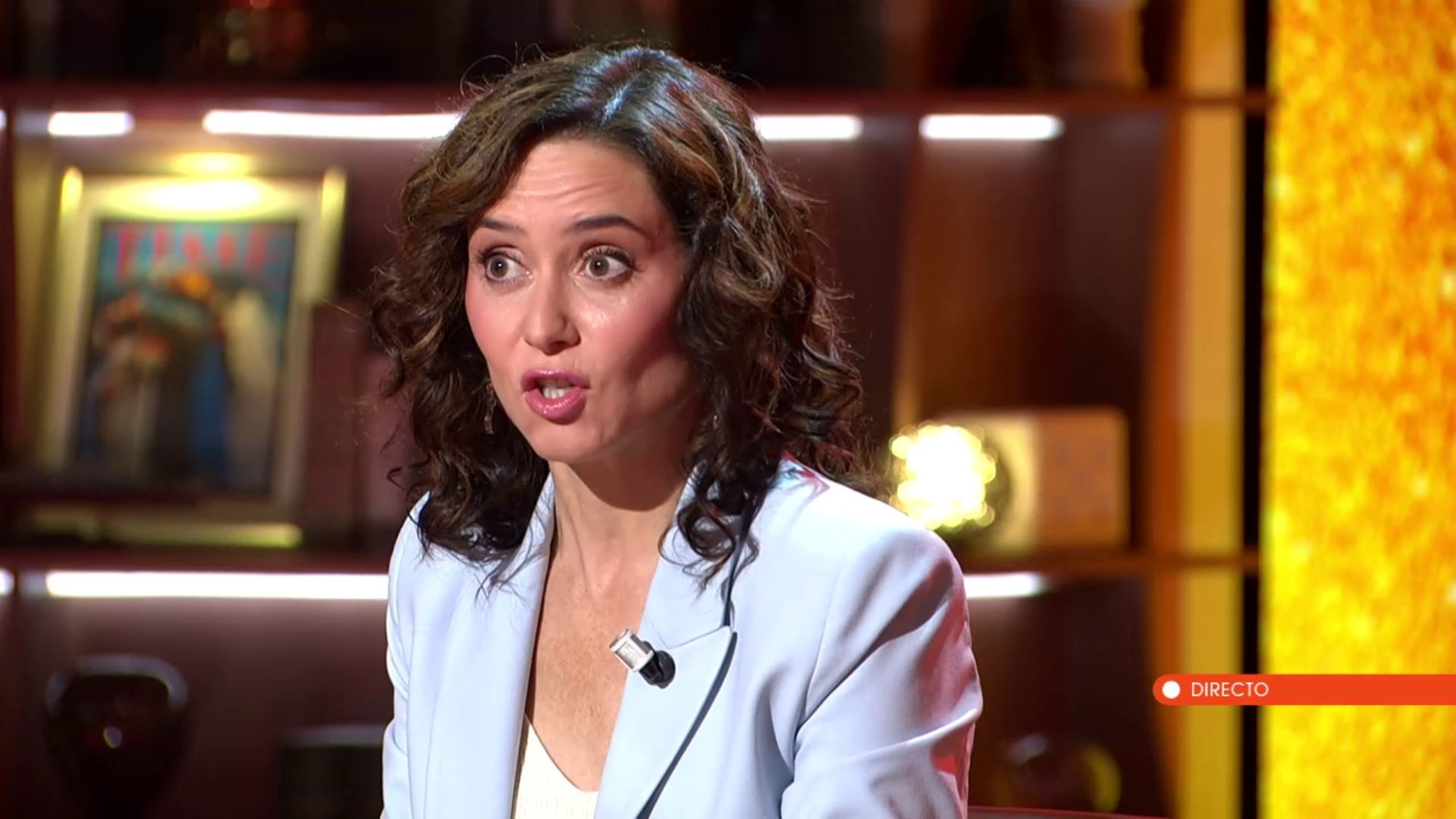 Ayuso carga contra Pedro Sánchez: "En él todo es una farsa, no hay una vez que diga la verdad"