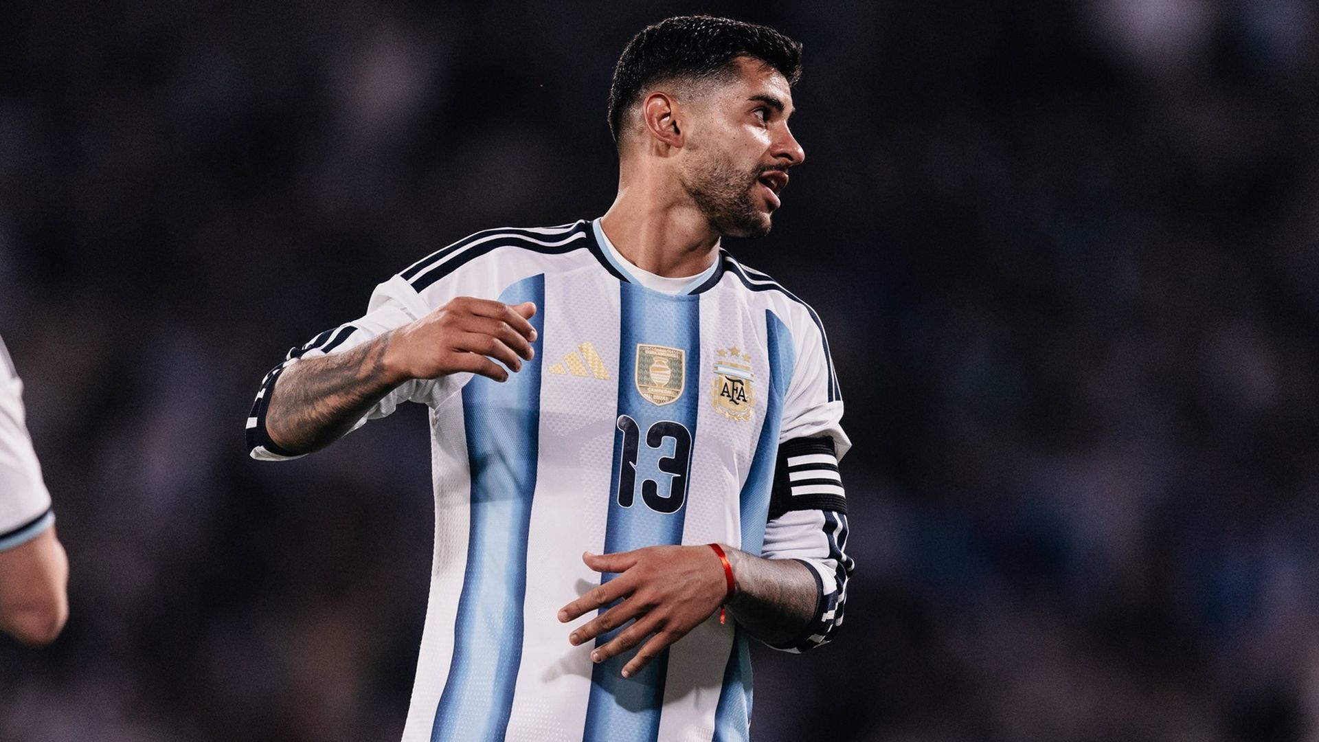 Cuti Romero estrena capitanía con Argentina en el partido contra Bolivia Cuti Romero estrena capitanía con Argentina en el partido contra Bolivia