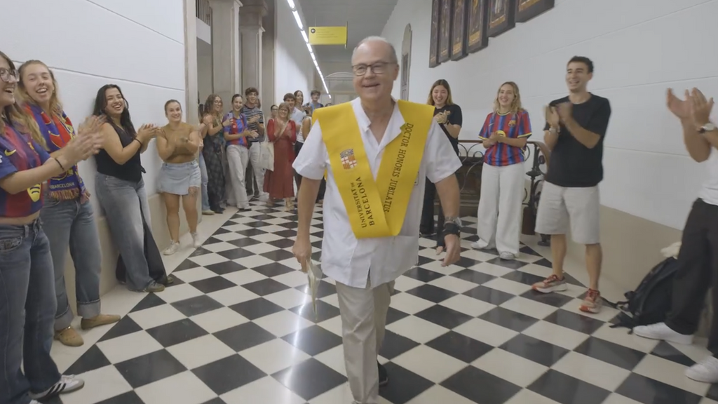 Despedida de Antoni Trilla como decano de Medicina de la Universidad de Barcelona