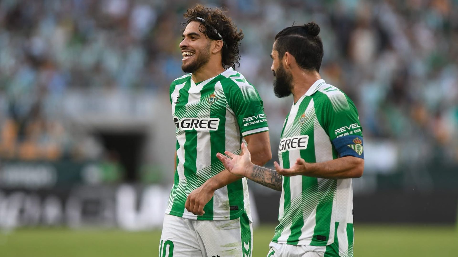 Ez Abde celebra su gol al Getafe Ez Abde celebra su gol al Getafe