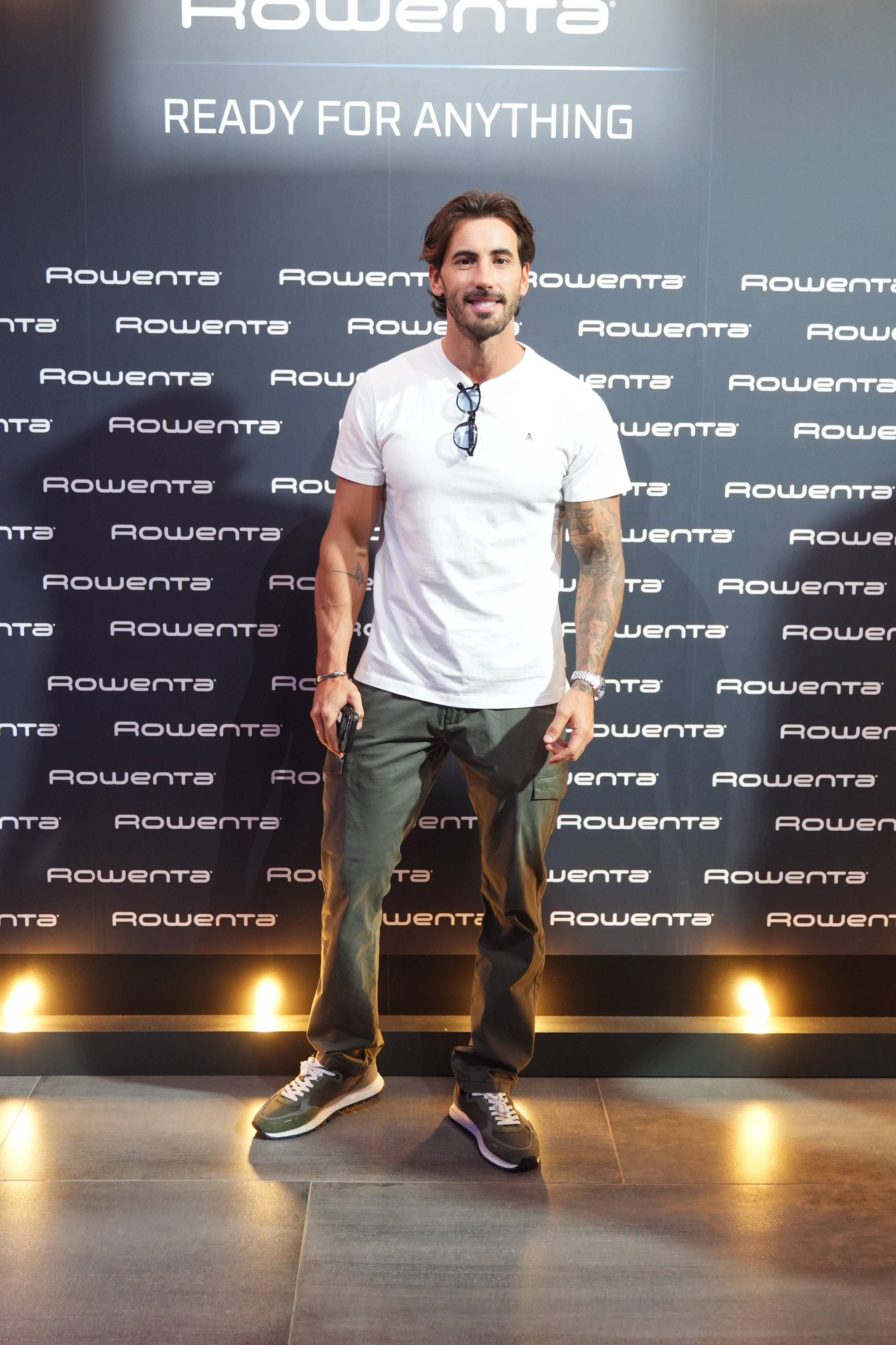 Iván González, en la alfombra roja de Casa Rowenta