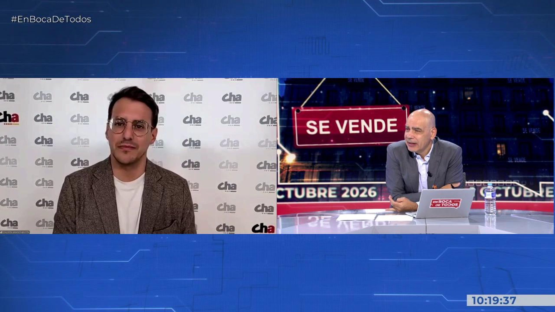 Jorge Pueyo, portavoz Chunta y exSumar: “Esto va contra el señor que tiene 150 viviendas”