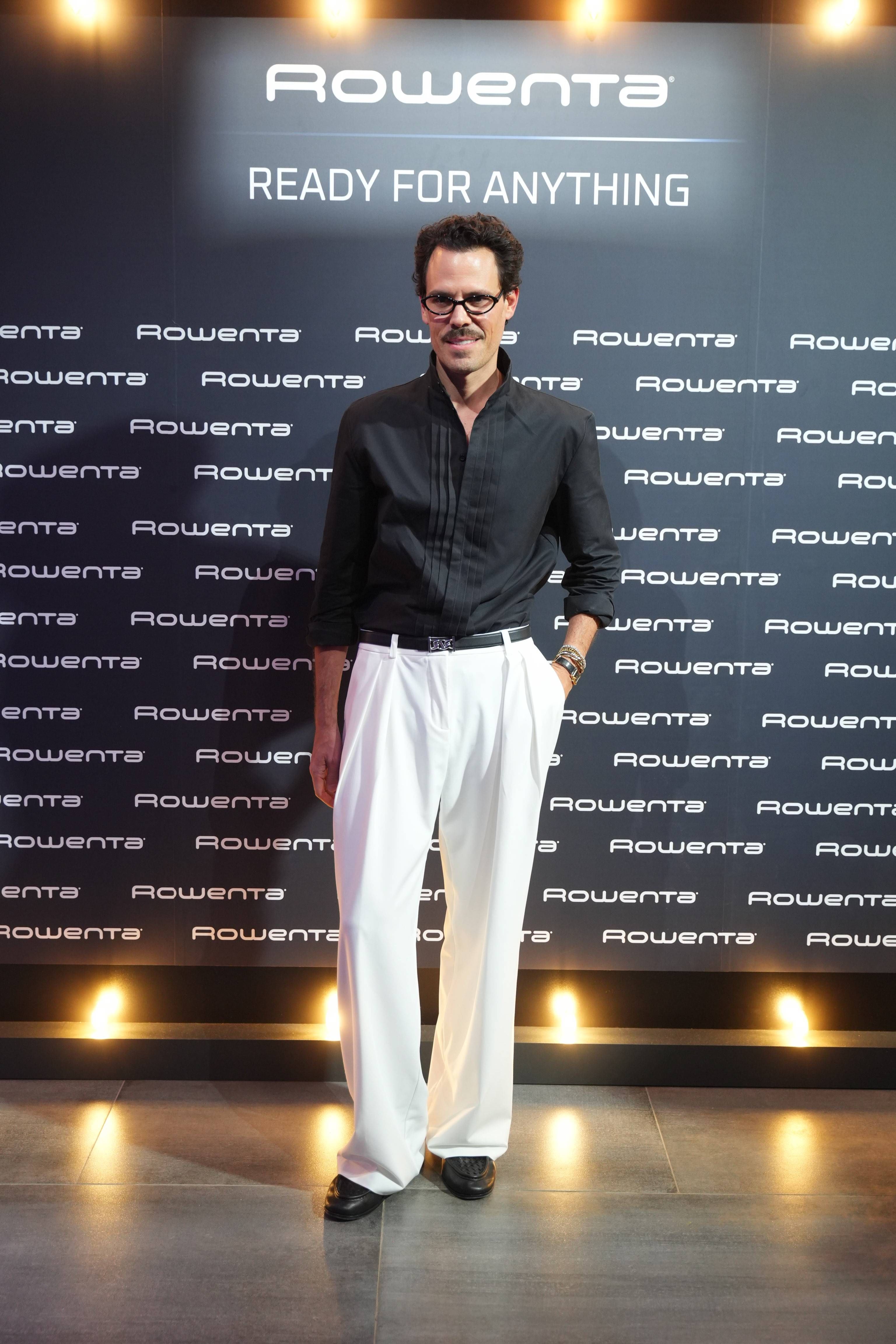 Juan Avellaneda, en la alfombra roja de Casa Rowenta