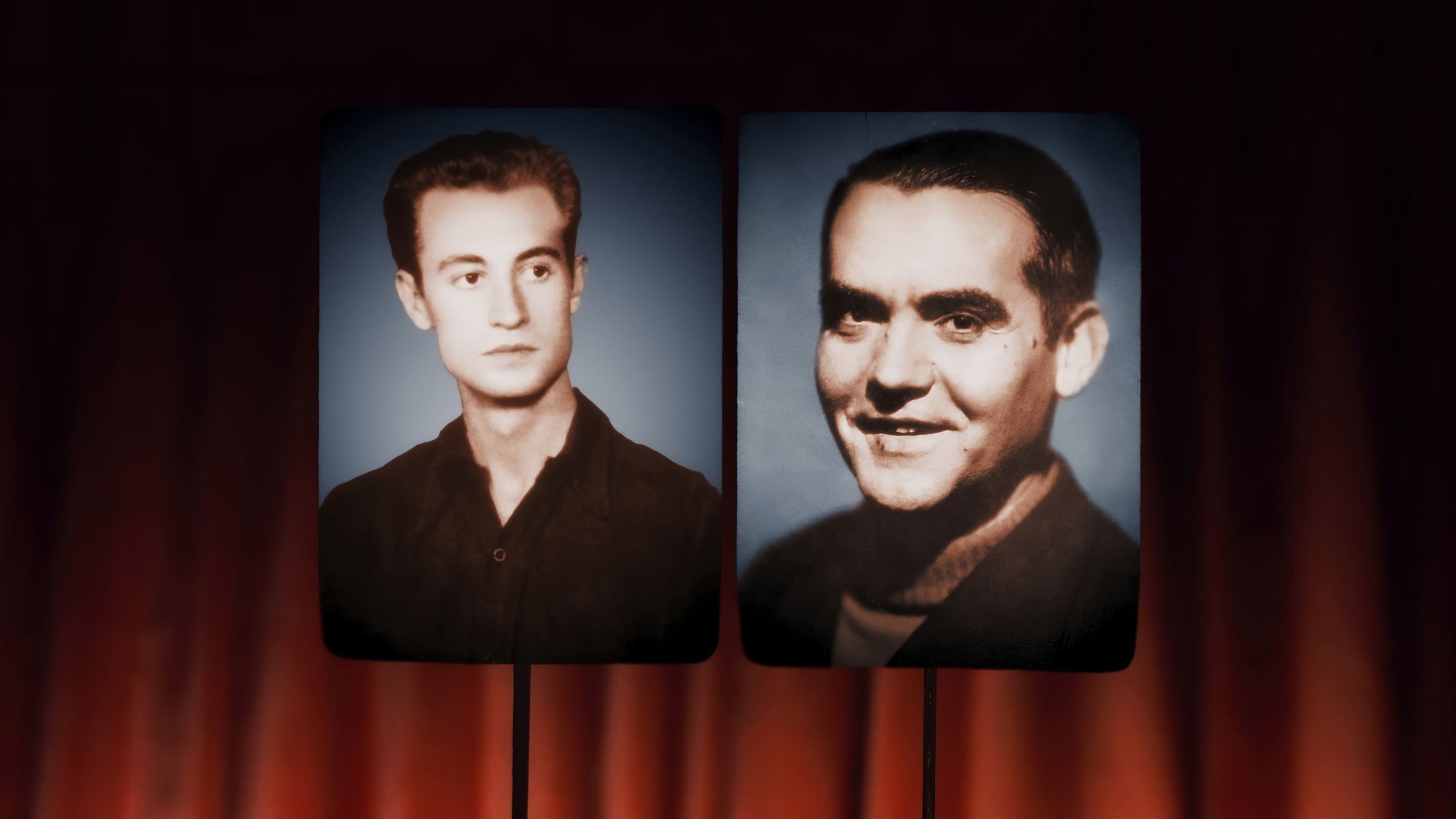 Juan Ramírez de Lucas y Federico García Lorca, en una imagen cedida para el documental 'La voz quebrada'