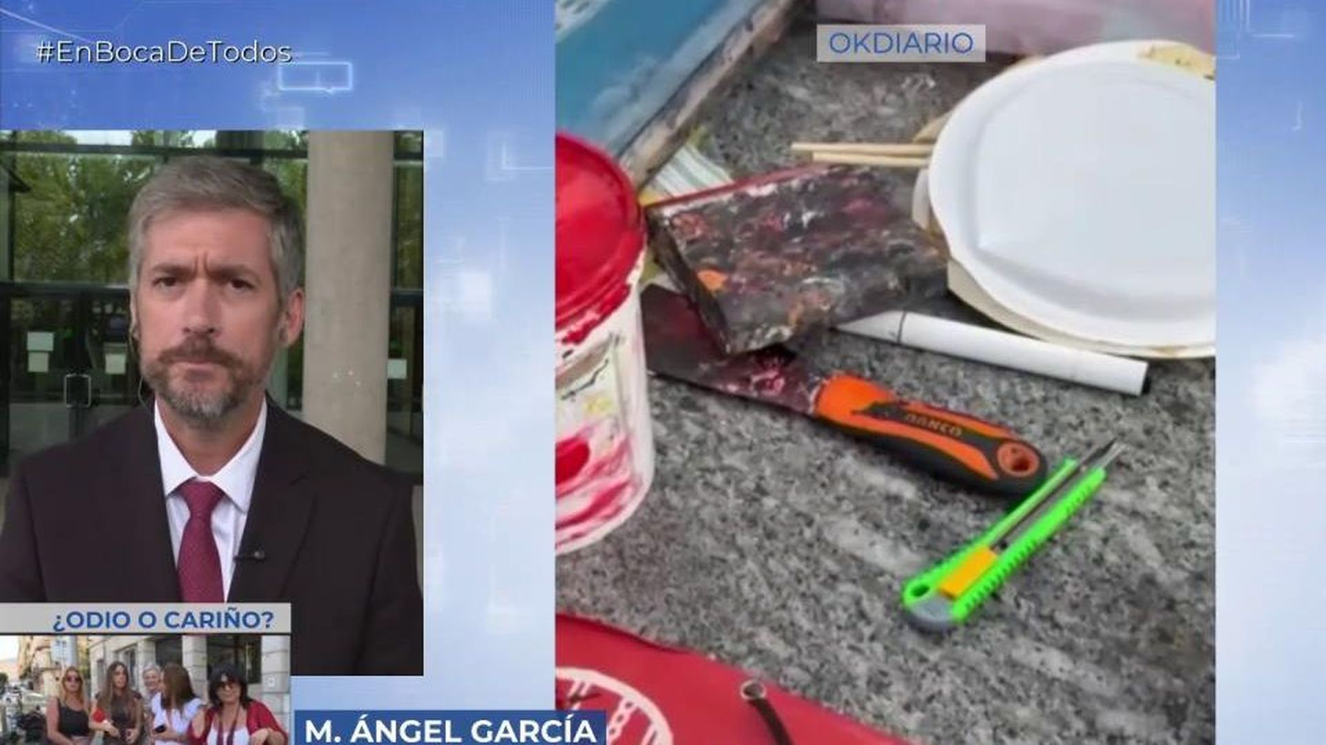 M. Ángel García, consejero presidencia CAM, sobre la acampada: “Vamos a ir a los tribunales”