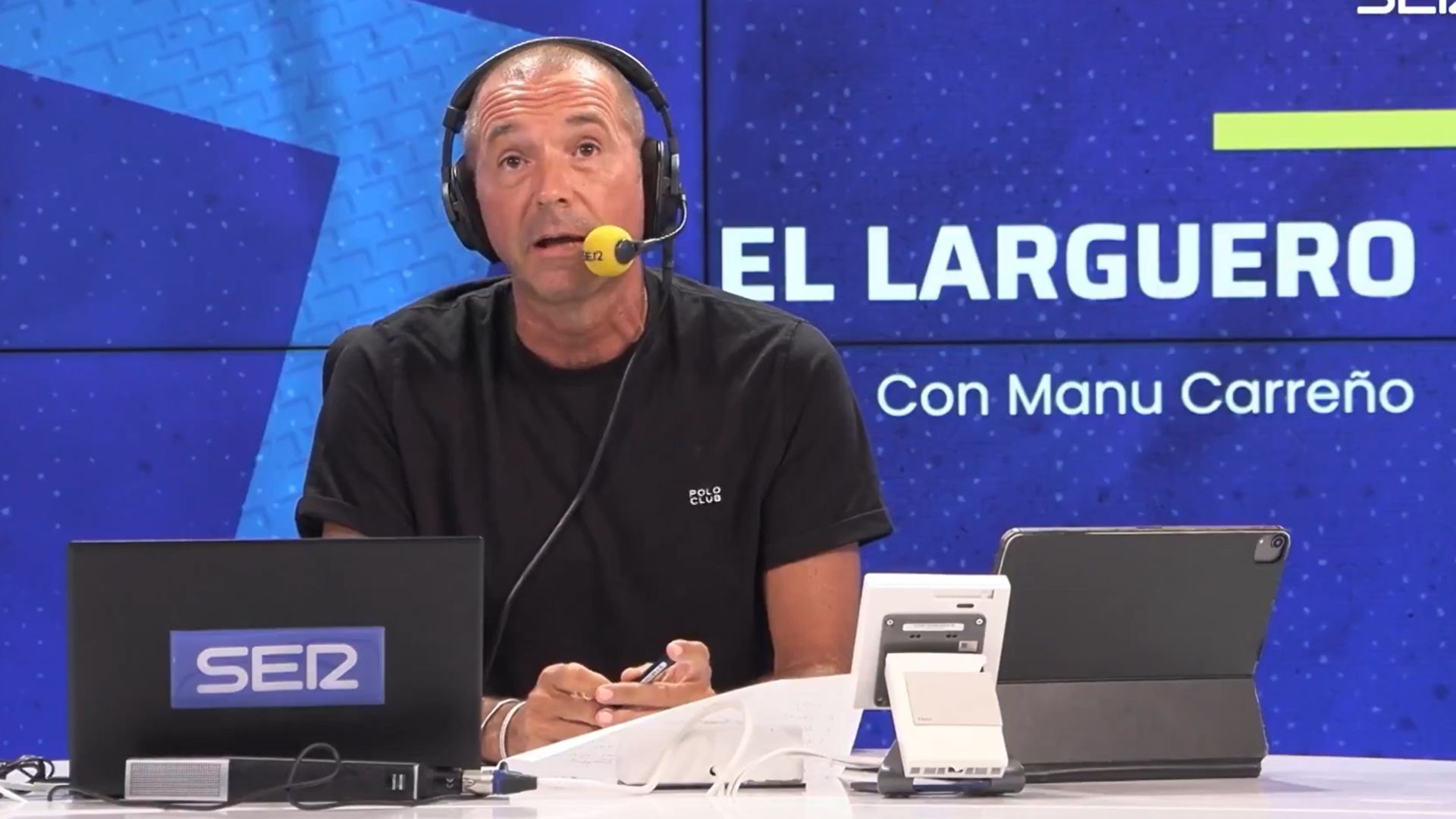 Manu Carreño en El Larguero Manu Carreño en El Larguero