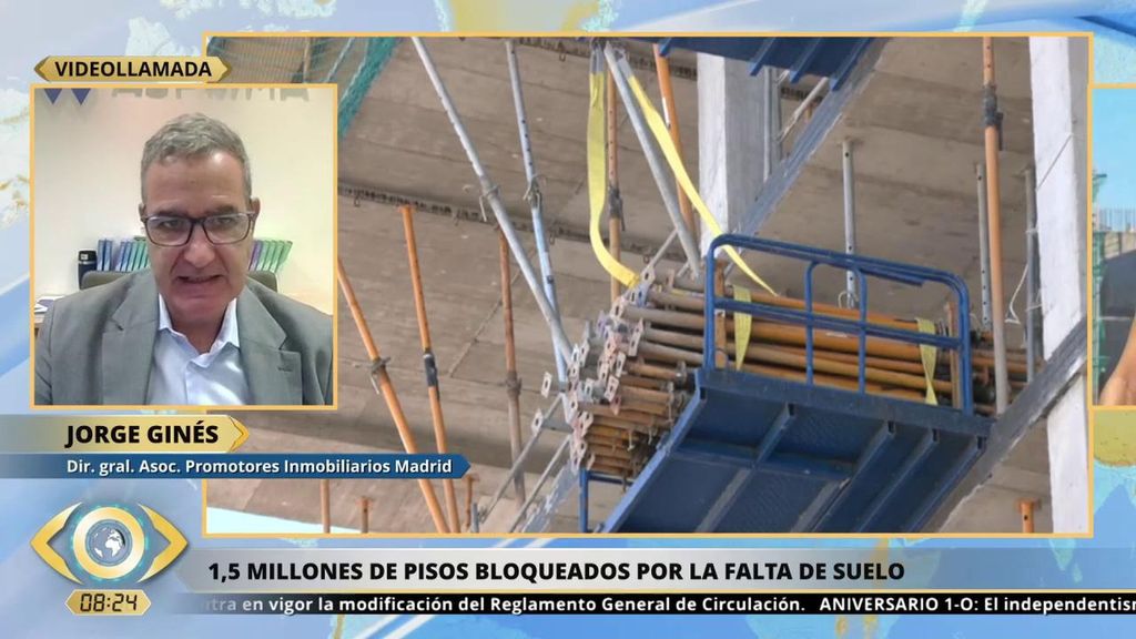 Más de 1,5 millones de pisos, bloqueados: "No hay tejido empresarial ni mano de obra suficiente"