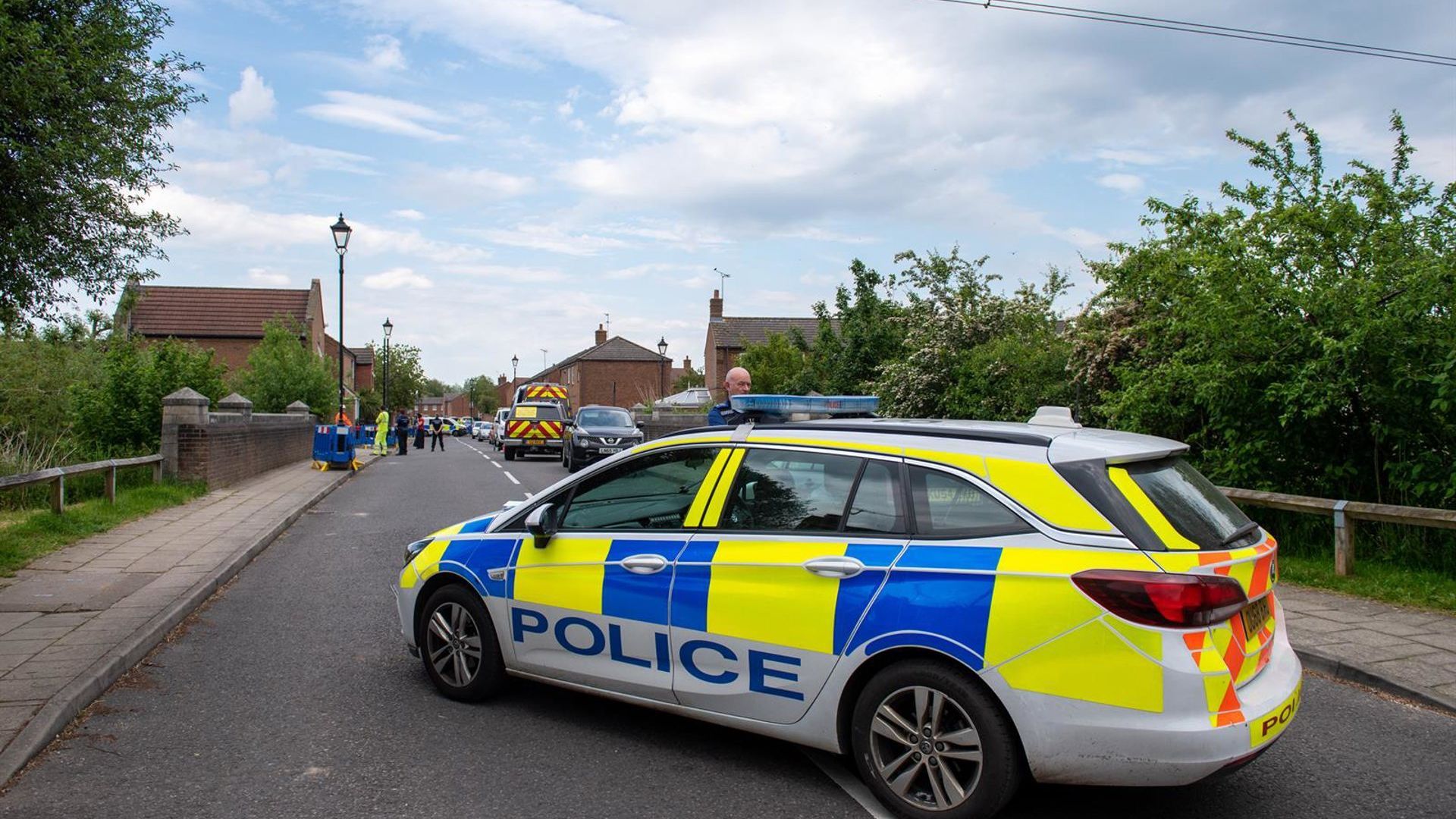 Vehículo de la Policía británica Vehículo de la Policía británica
