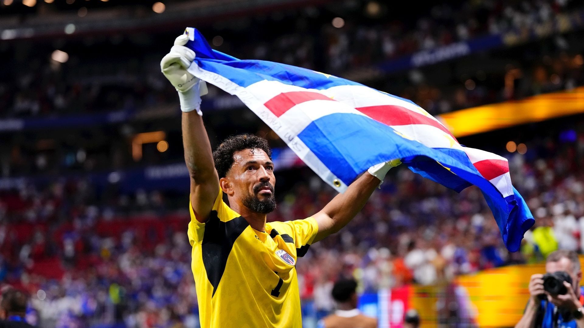 Vozinha al acabar el España - Cabo Verde de fase de grupos del Mundial 2026