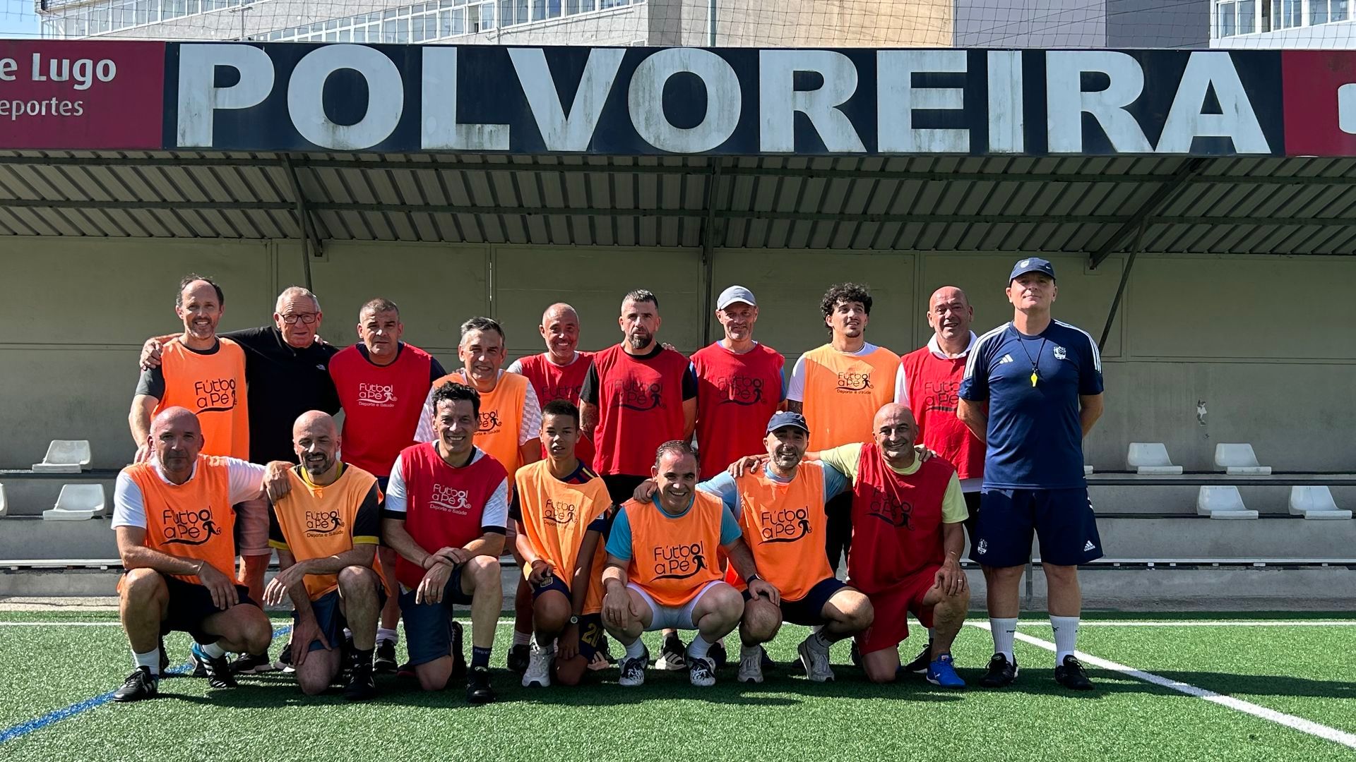 Equipo de la Asociación Deportiva Legado San Roque FAP, de Lugo