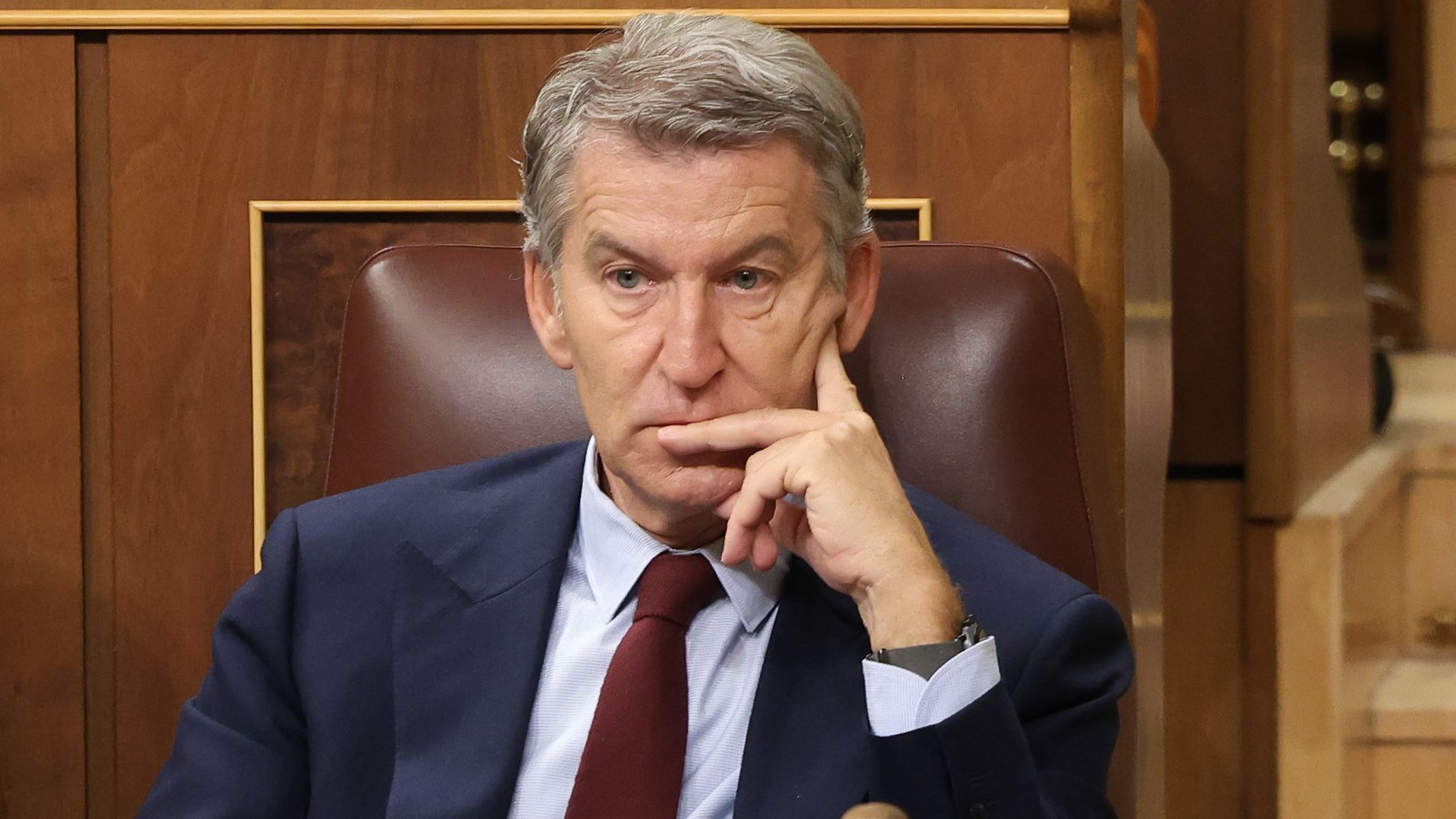 Feijóo llama a Sánchez a convocar elecciones: "¿Cree que tiene la coartada? Que ponga fecha. Estoy listo" Feijóo llama a Sánchez a convocar elecciones: "¿Cree que tiene la coartada? Que ponga fecha. Estoy listo"