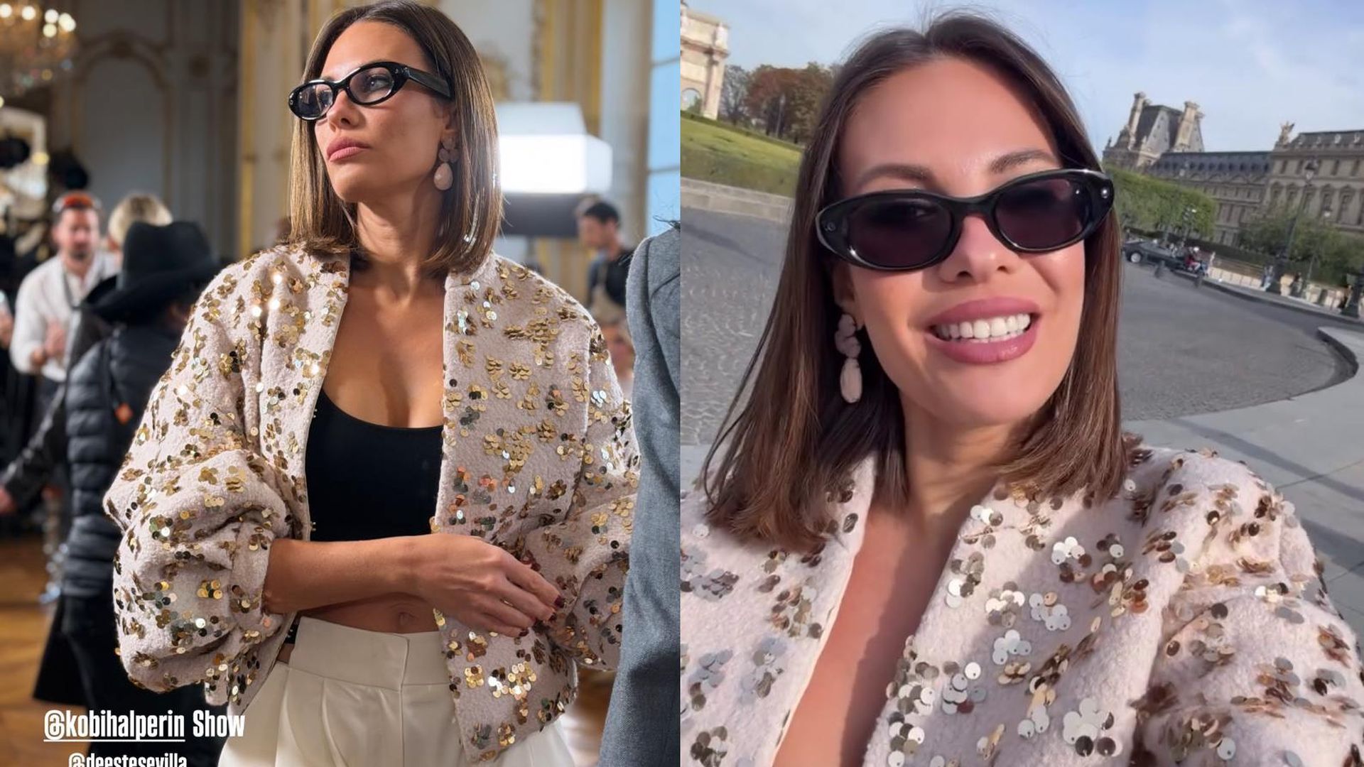 Jessica Bueno en la París Fashion Week