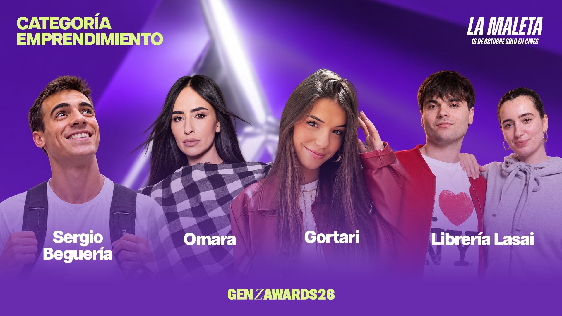 Los nominados en la categoría ‘Emprendimiento by La Maleta’ Los nominados en la categoría ‘Emprendimiento by La Maleta’