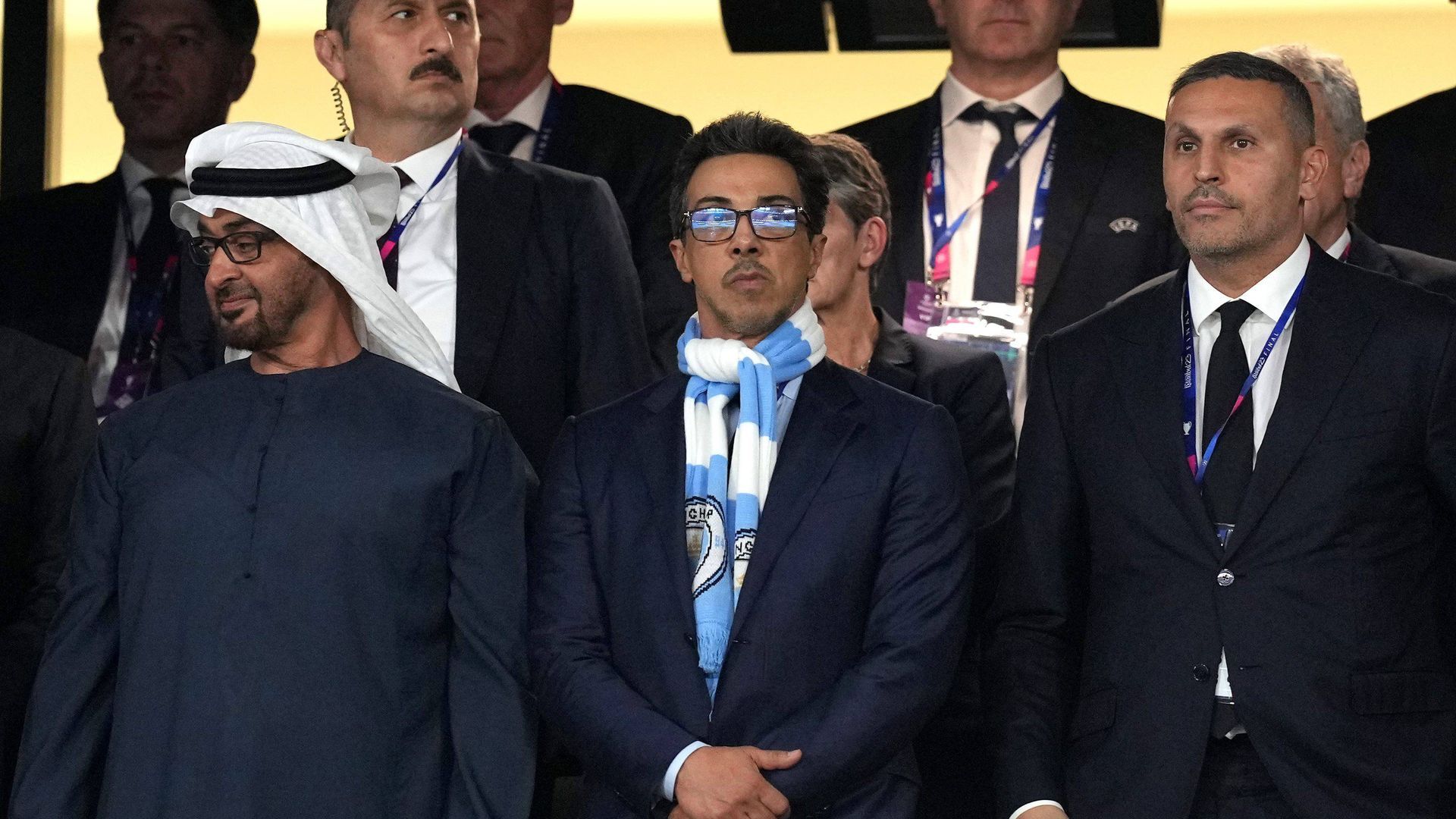Mansour bin Zayed, dueño del Manchester City Mansour bin Zayed, dueño del Manchester City