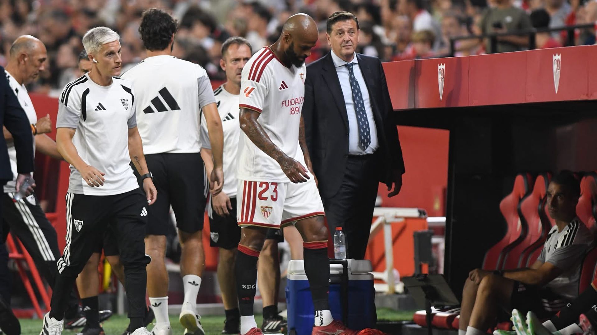 Marcao, lesionado en el Trofeo Antonio Puerta