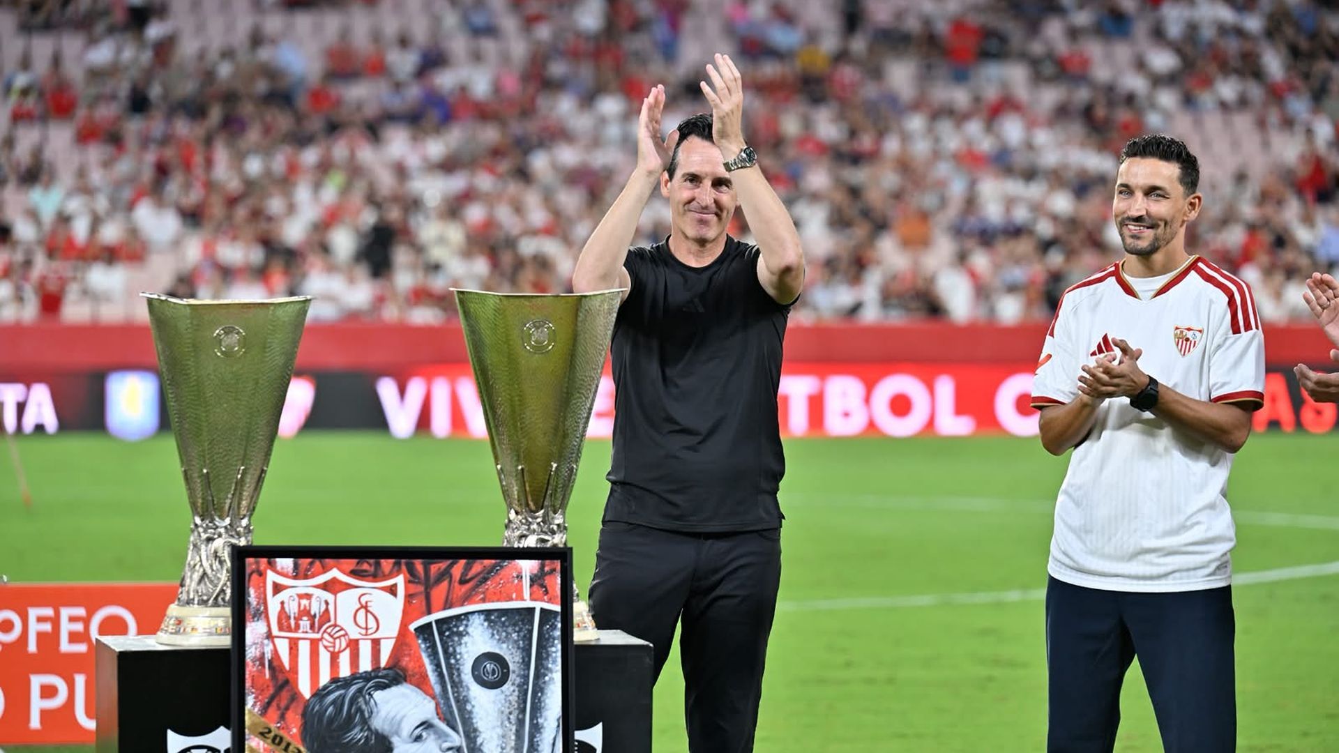 Unai Emery, homenajeado en el Trofeo Antonio Puerta Unai Emery, homenajeado en el Trofeo Antonio Puerta