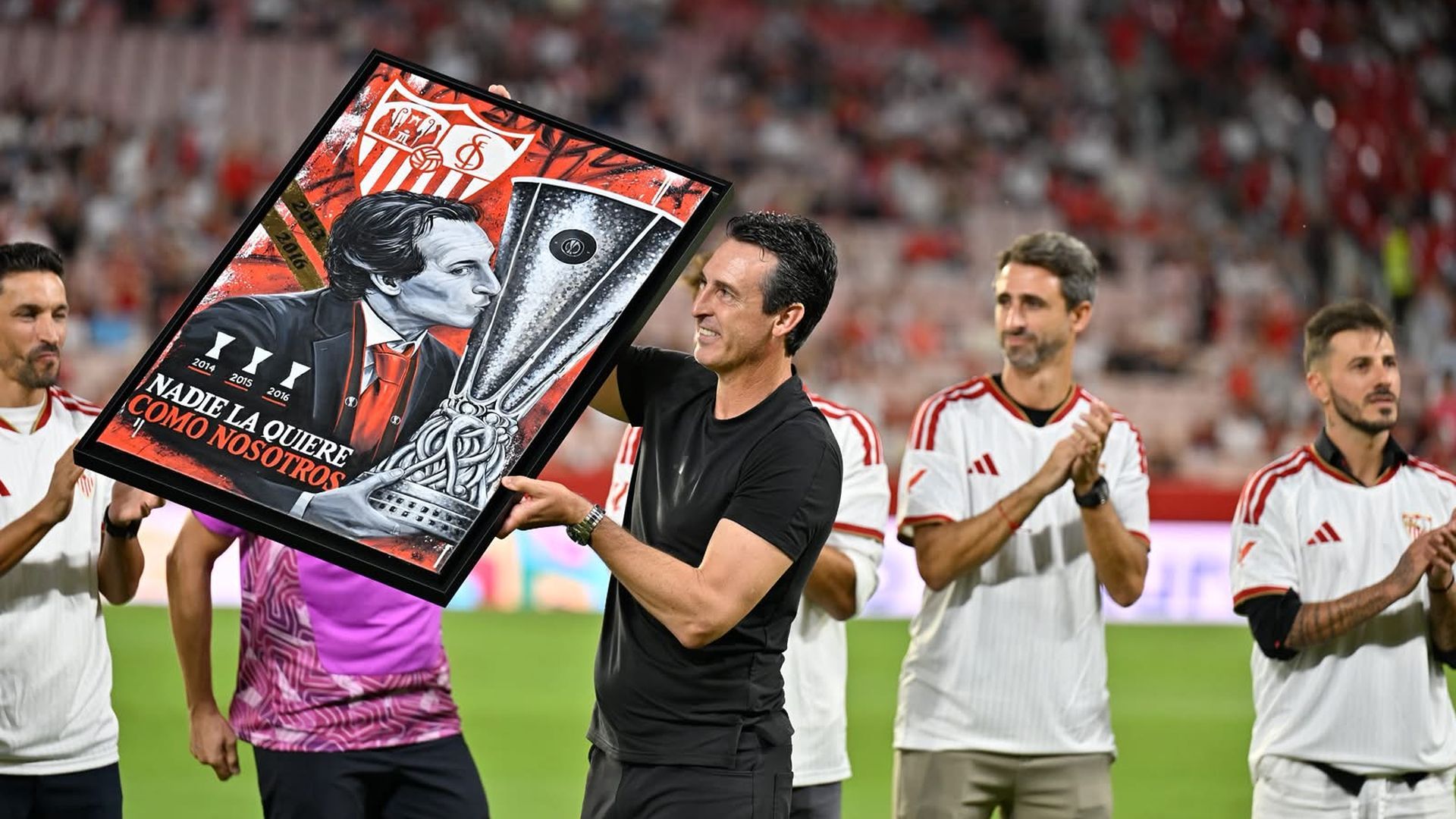 Unai Emery, homenajeado en el Trofeo Antonio Puerta