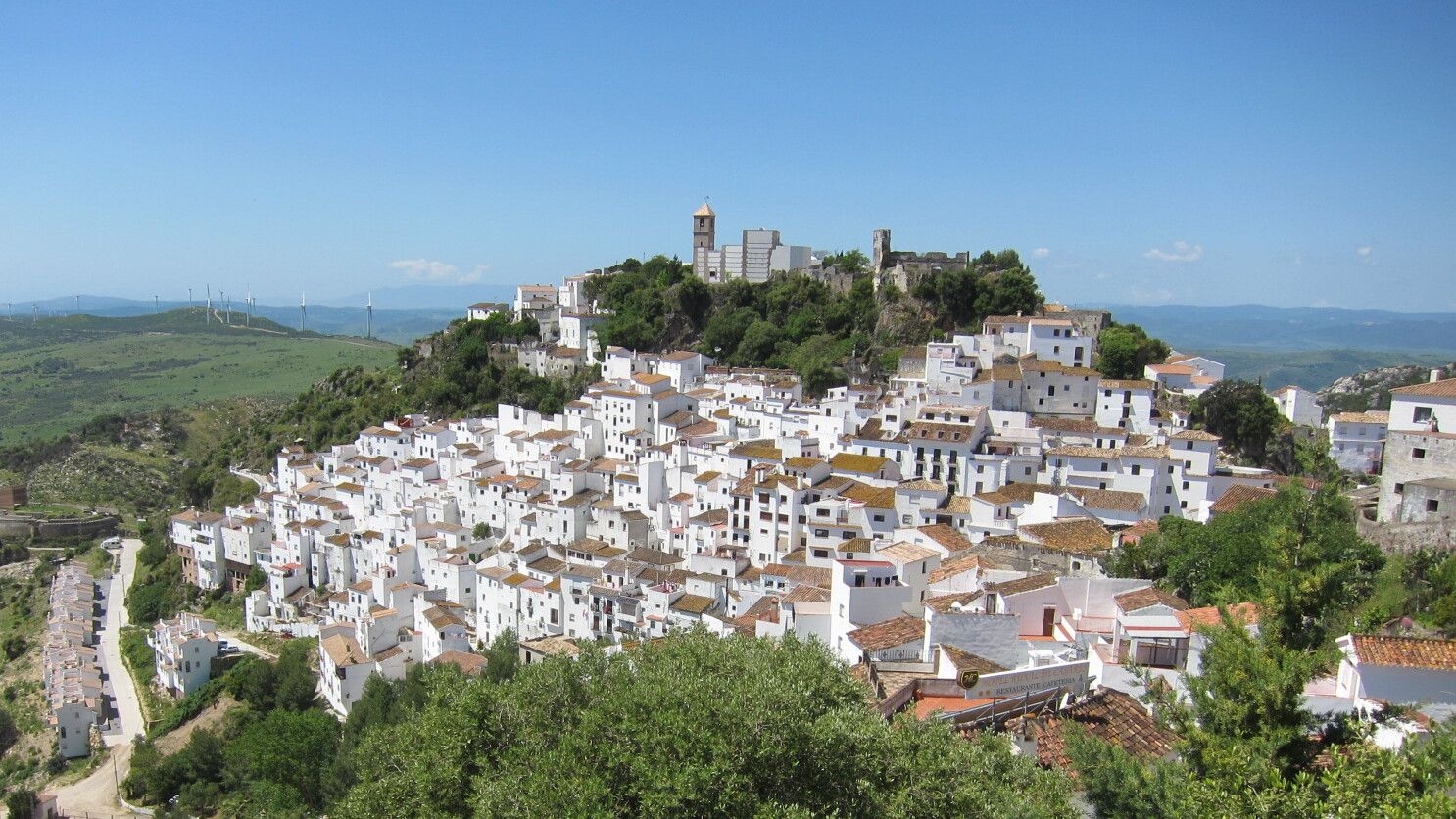 Vista panorámica de Casares