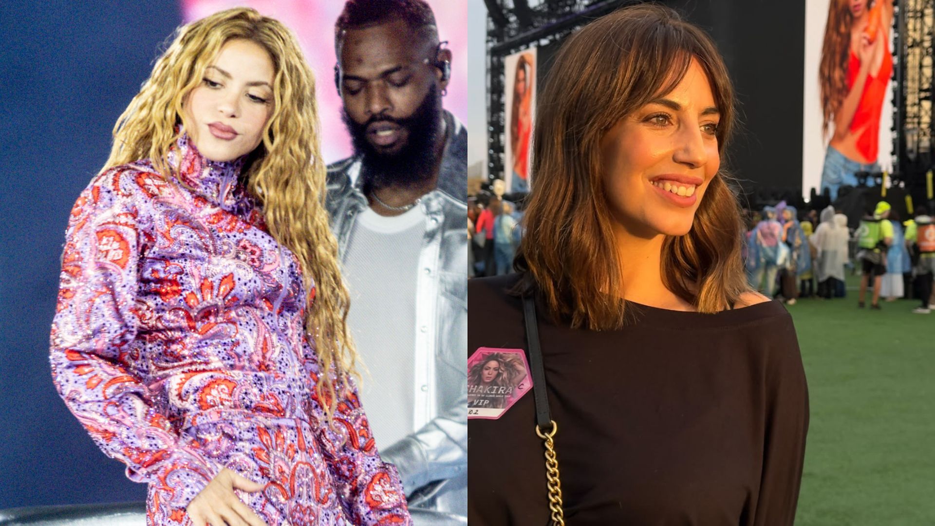 Almudena Cid acudió a uno de los conciertos de Shakira en Madrid Almudena Cid acudió a uno de los conciertos de Shakira en Madrid