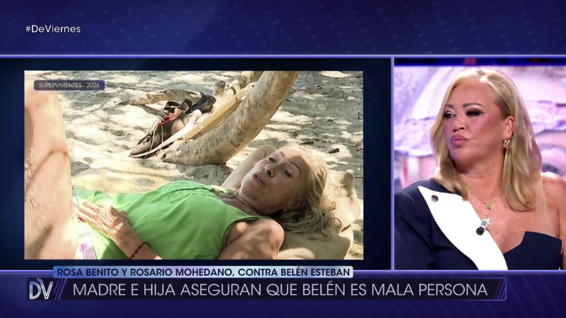 Belén Esteban responde a Rosa Benito y Rosario Mohedano tras llamarla _mala persona_ y hace una impactante confesión
