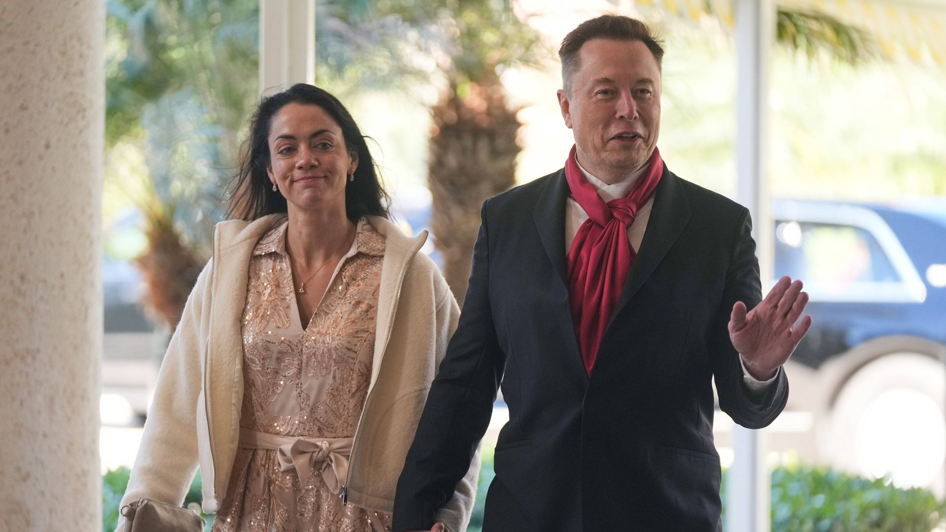 Elon Musk y Shivon Zilis, en una fotografía de archivo Elon Musk y Shivon Zilis, en una fotografía de archivo