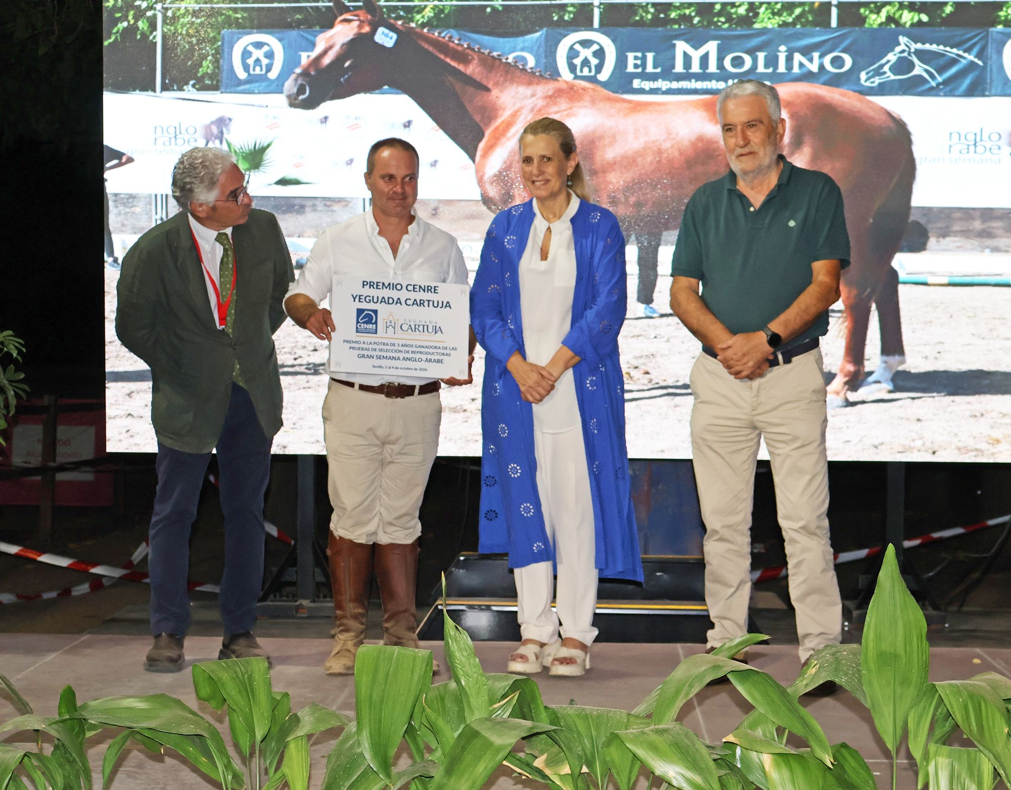 La entrega de premios en la Gran Semana Anglo-Árabe