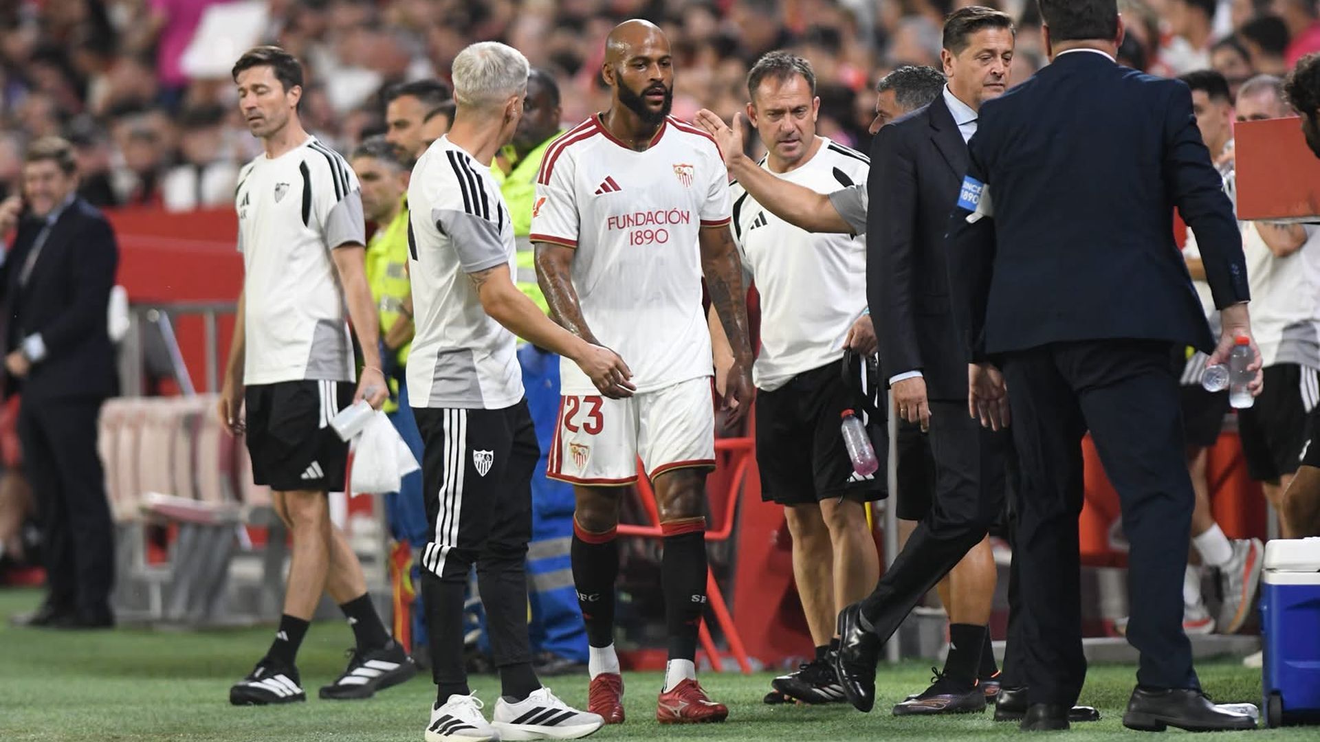 Marcao, lesionado en el Trofeo Antonio Puerta