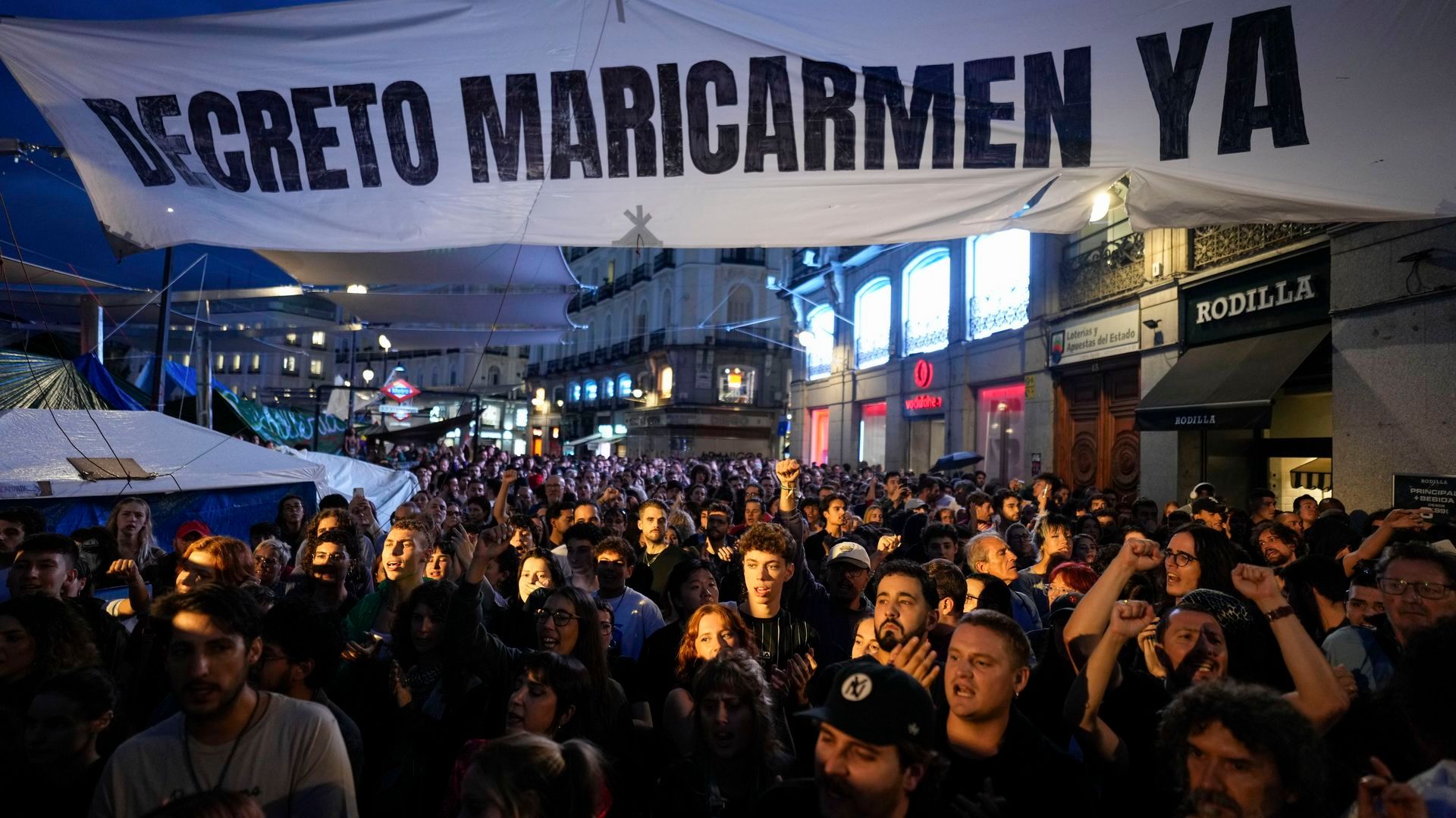 Última hora de las protestas por la vivienda: decenas de manifestaciones convocadas para este sábado bajo la sombra de un adelanto electoral Última hora de las protestas por la vivienda: decenas de manifestaciones convocadas para este sábado bajo la sombra de un adelanto electoral
