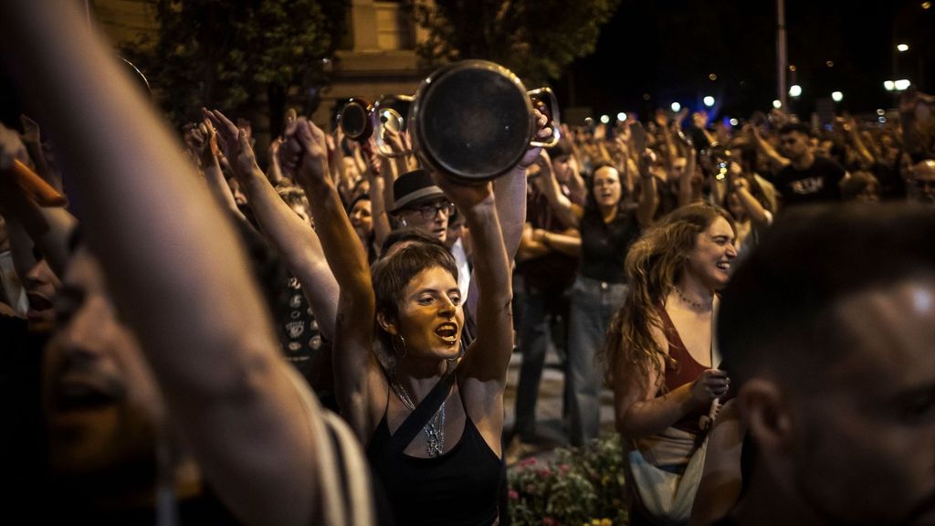 Última hora de las protestas por la vivienda: retiran el cordón policial y abren los accesos a Sol tras la disolución de la manifestación de Núcleo Nacional