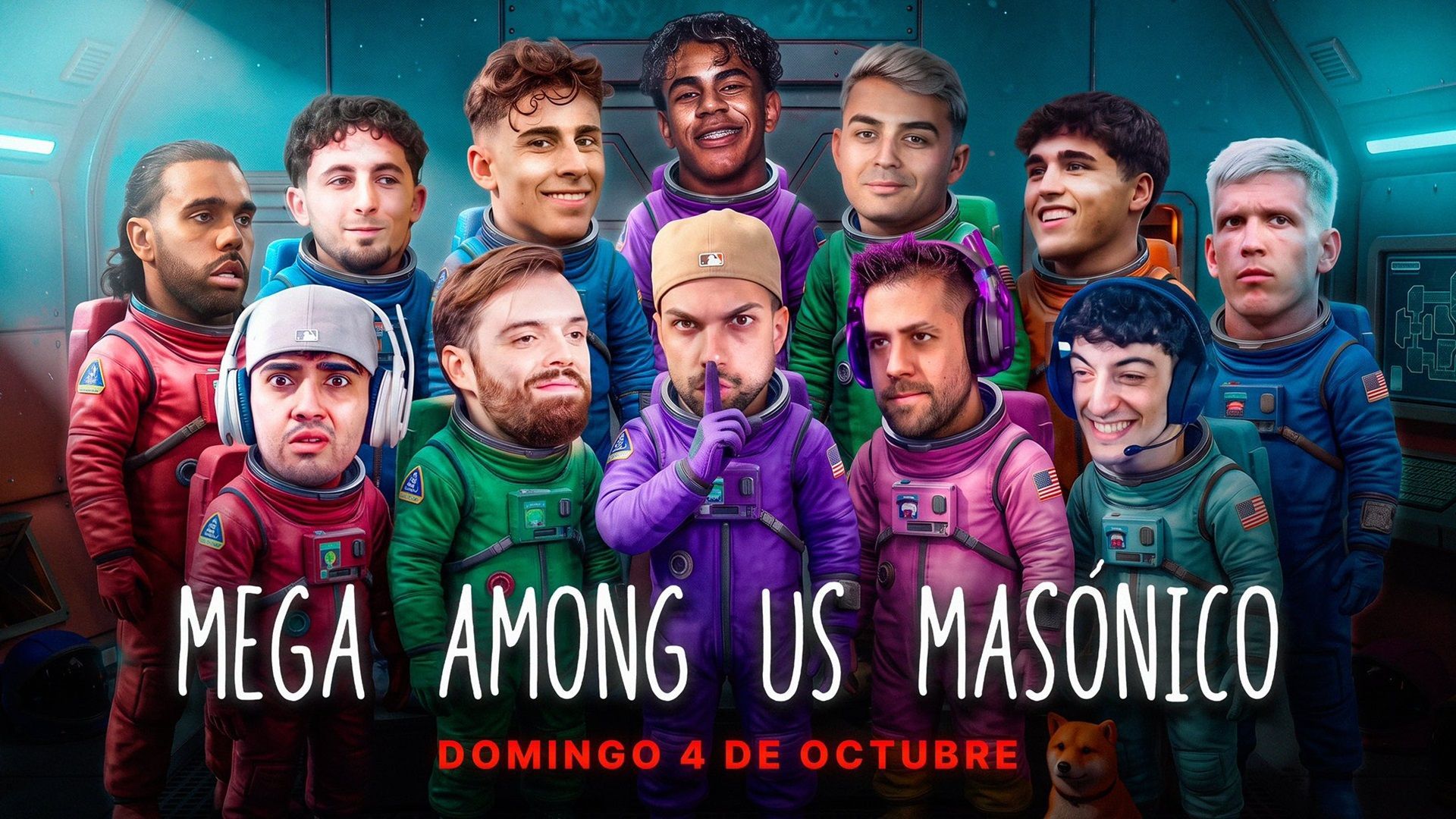 Among Us en la Selección Española con Ibai Llanos y Auronplay Among Us en la Selección Española con Ibai Llanos y Auronplay